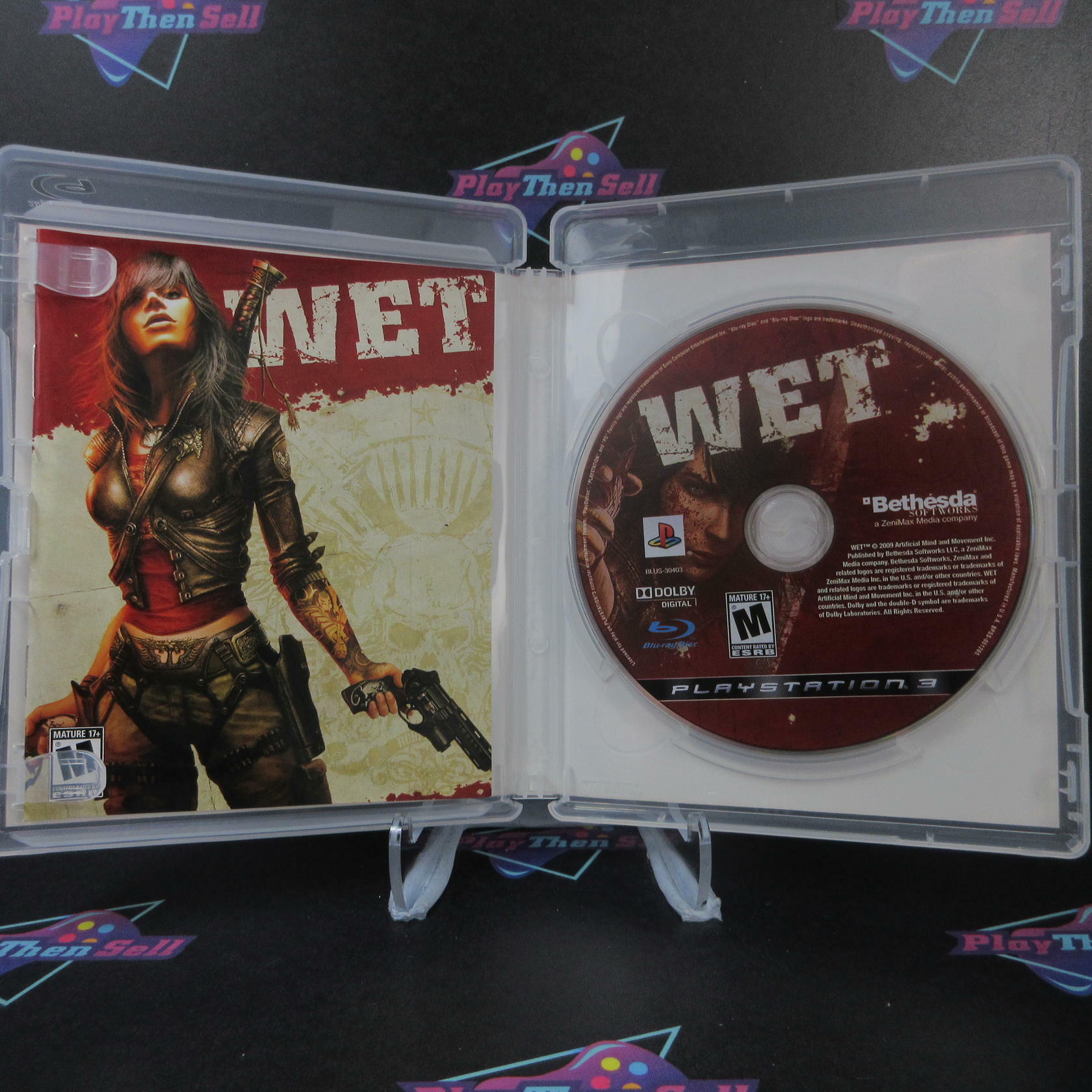 WET PS3 PlayStation 3 - Like New