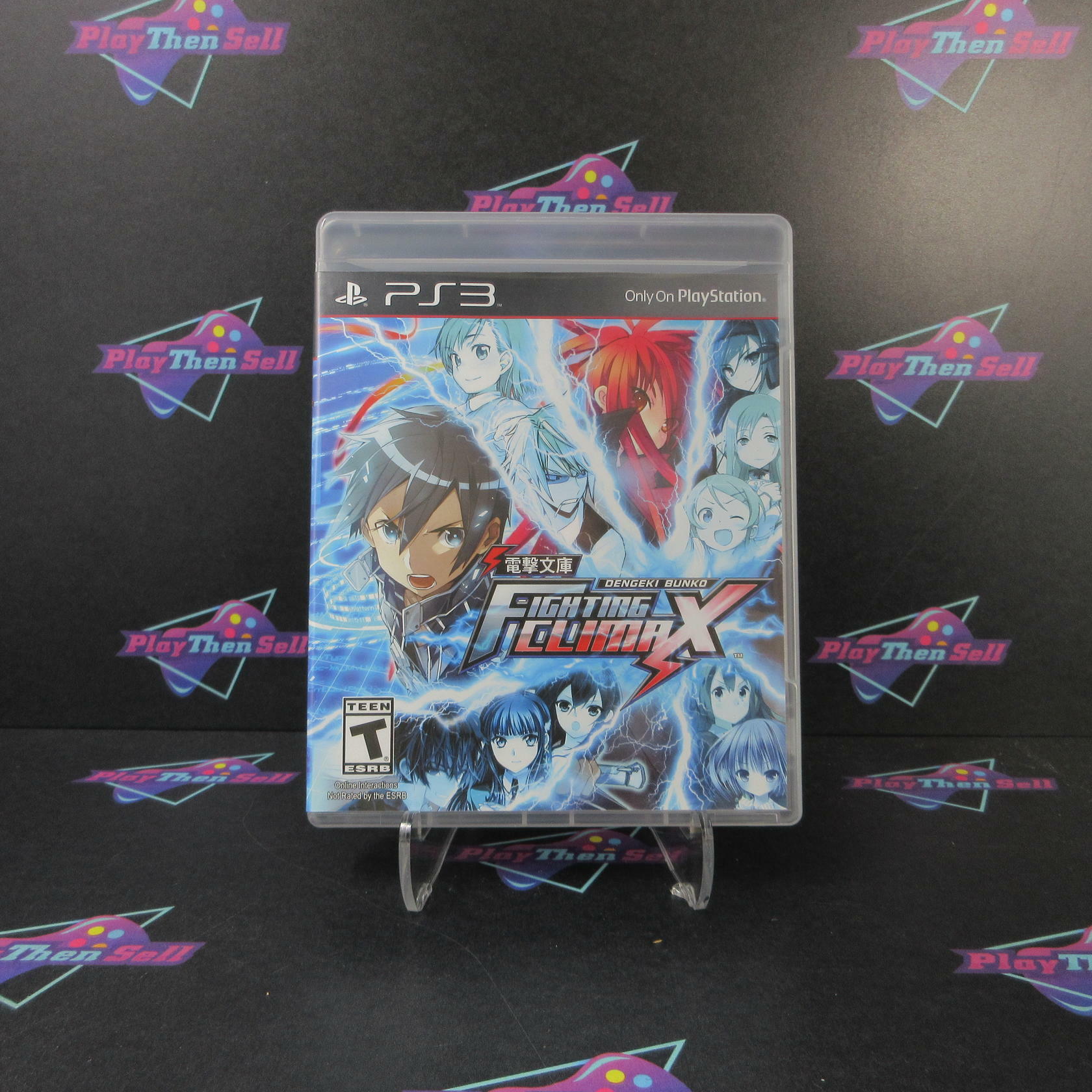 Dengeki Bunko Fighting Climax PS3 PlayStation 3 - Like New
