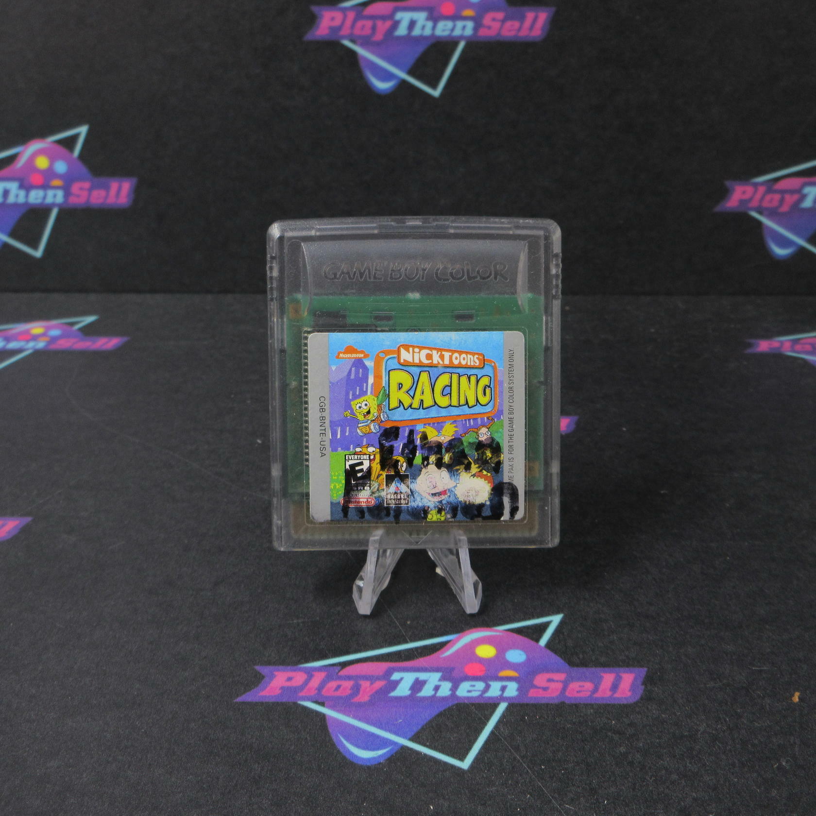 Nicktoons Racing Game Boy Color GBC Cart Only AD Authentic / Tested - Very Good