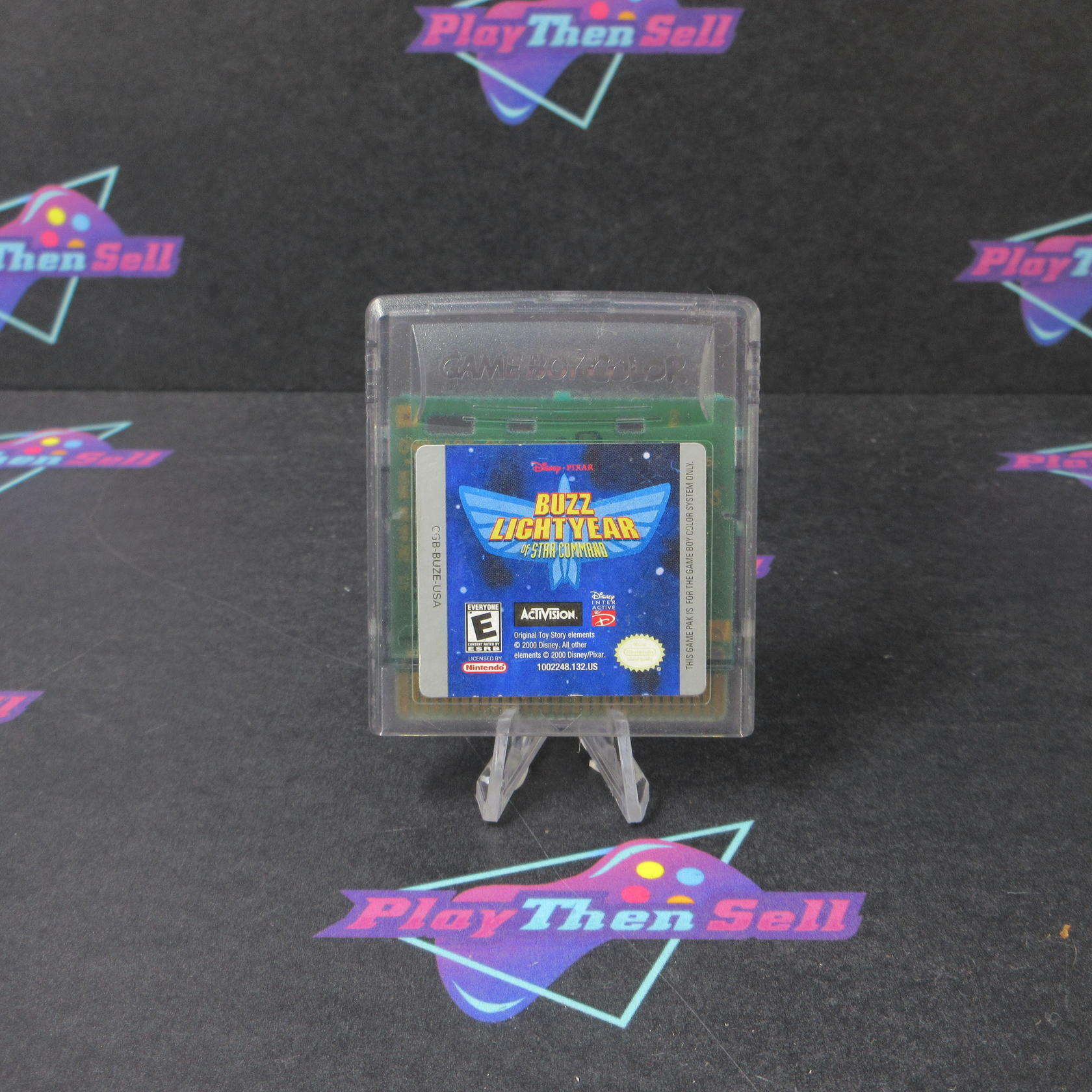 Buzz Lightyear of Star Command Game Boy Color GBC Cart Only Authentic / Tested - Very Good