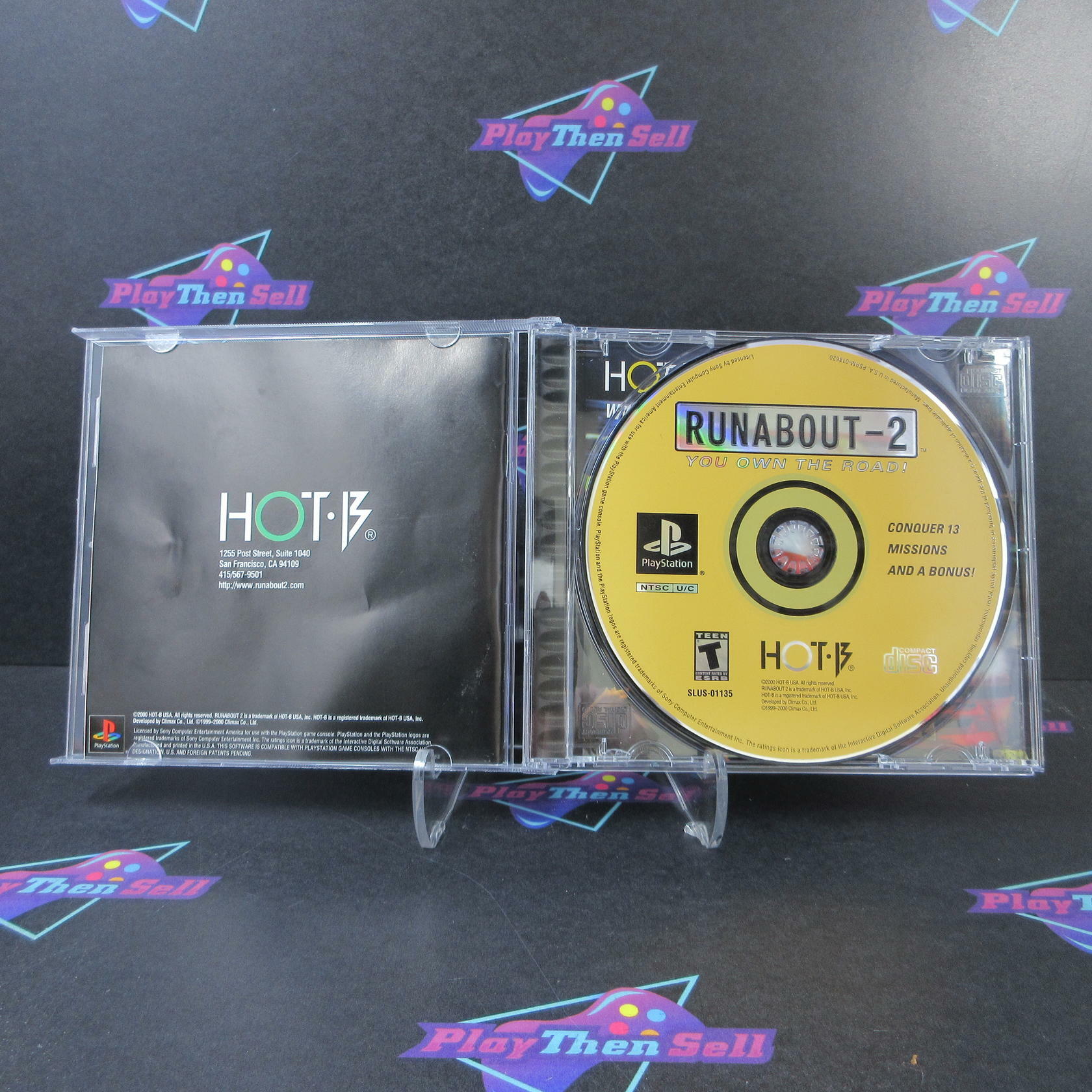 Runabout 2 PS1 PlayStation 1 - Like New