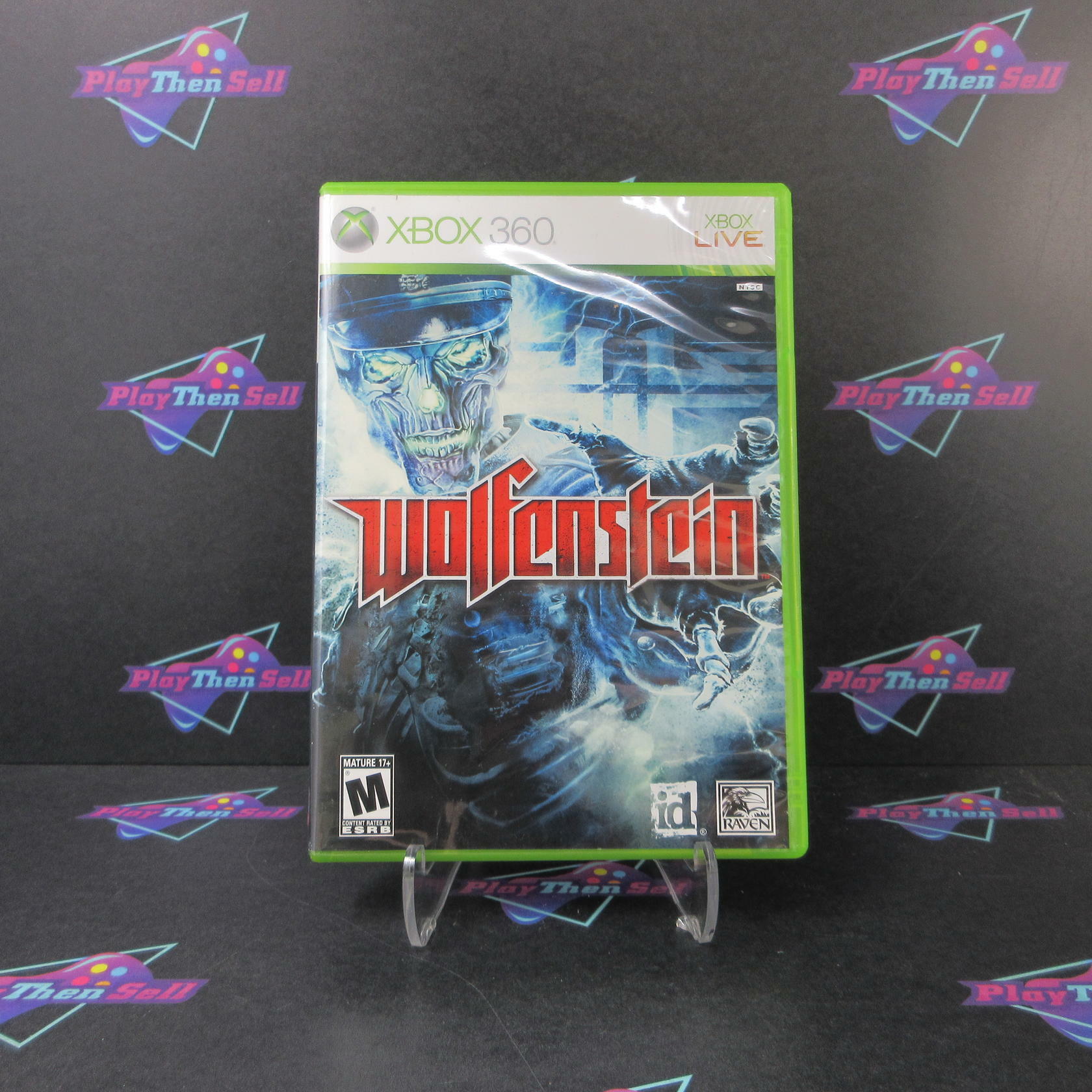 Wolfenstein Xbox 360 AD/MD Complete CIB - Very Good