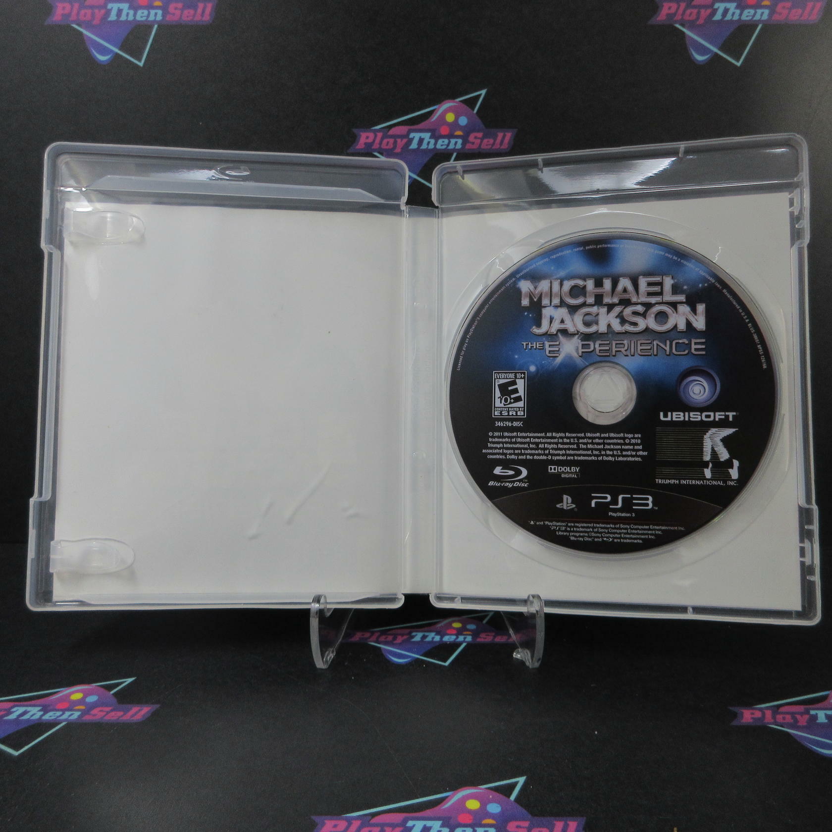 Michael Jackson The Experience PS3 Playstation 3 AD/NM - Very Good