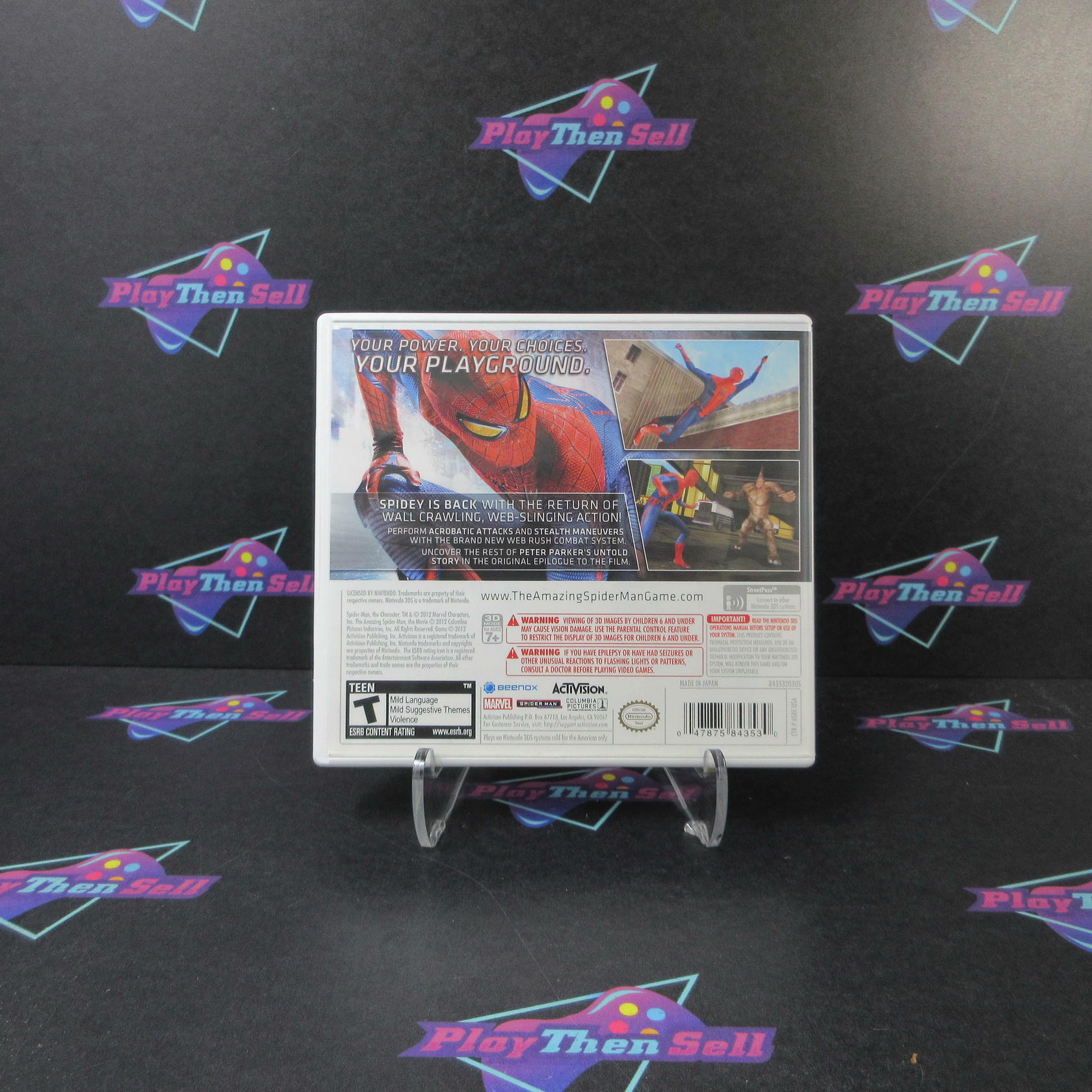 The Amazing Spider-Man Nintendo 3DS - Like New