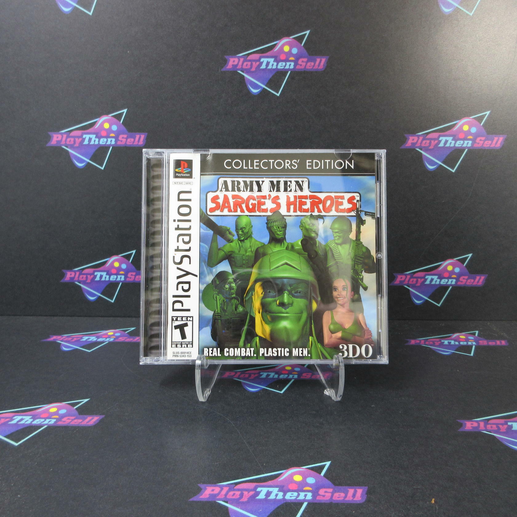 Army Men Gold Collectors Edition PS1 PlayStation 1 - Like New