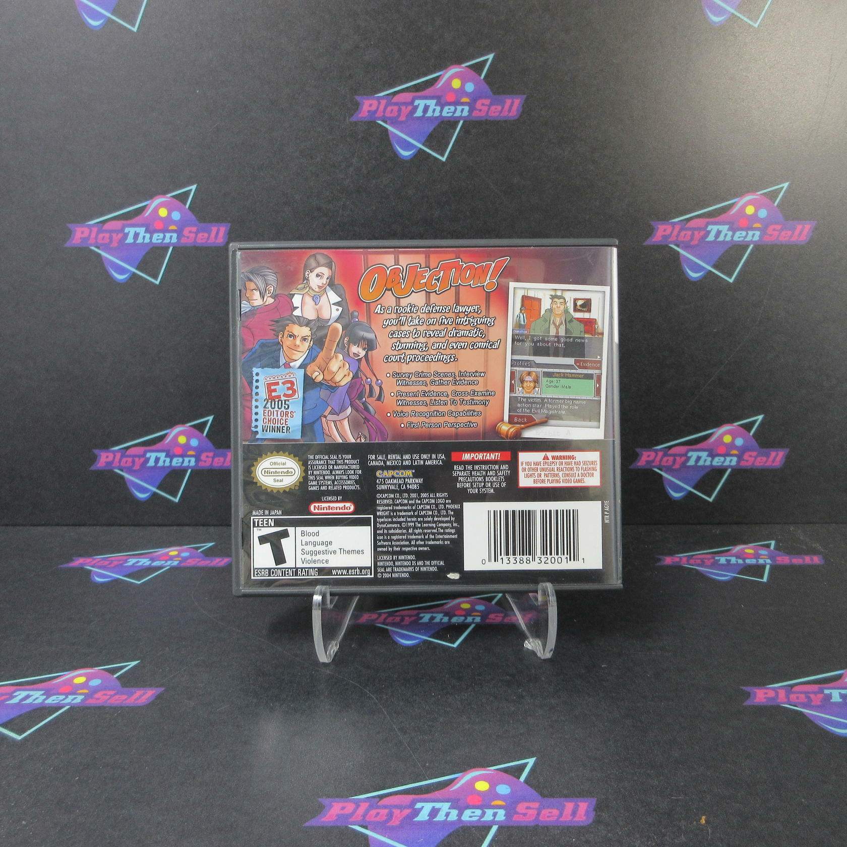 Phoenix Wright Ace Attorney Nintendo DS - Very Good