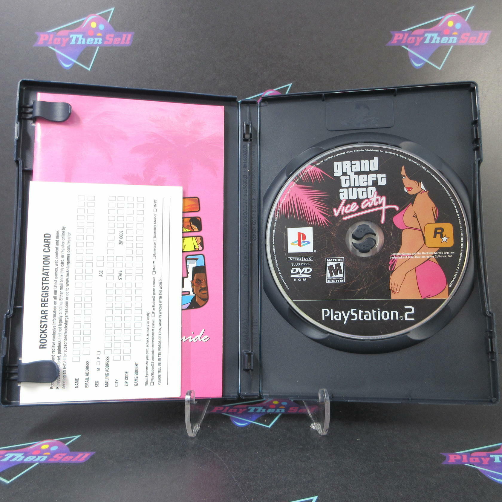Grand Theft Auto Double Pack GH PS2 PlayStation 2 AD Complete CIB - Very Good