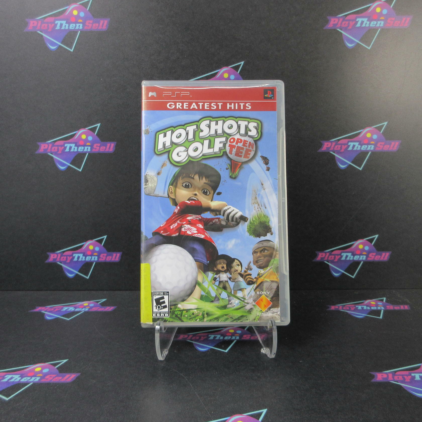 Hot Shots Golf Open Tee GH BL Disc Sony PSP AD + Reg Card Complete CIB - Very Good