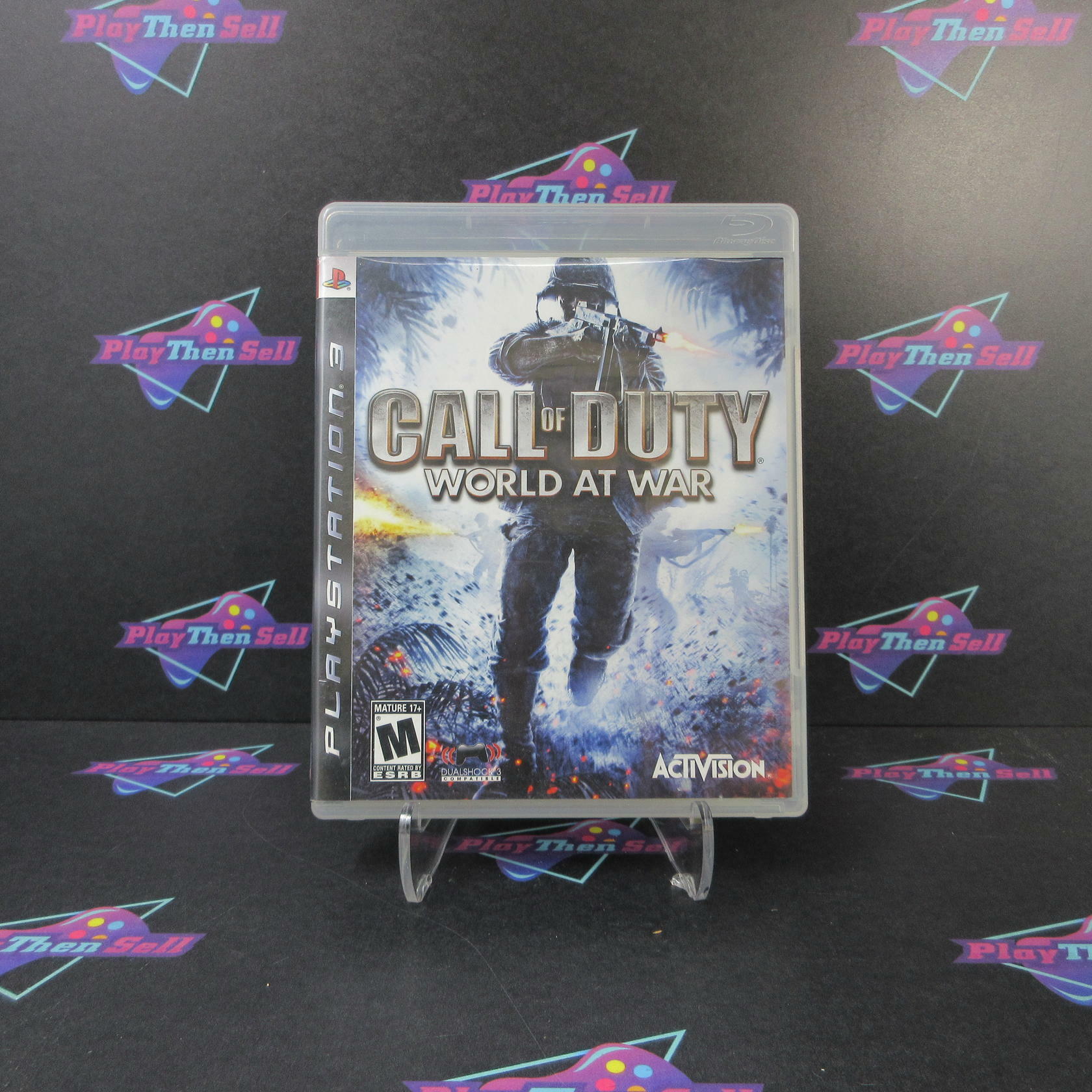 Call of Duty World at War PS3 PlayStation 3 AD/NM - Very Good