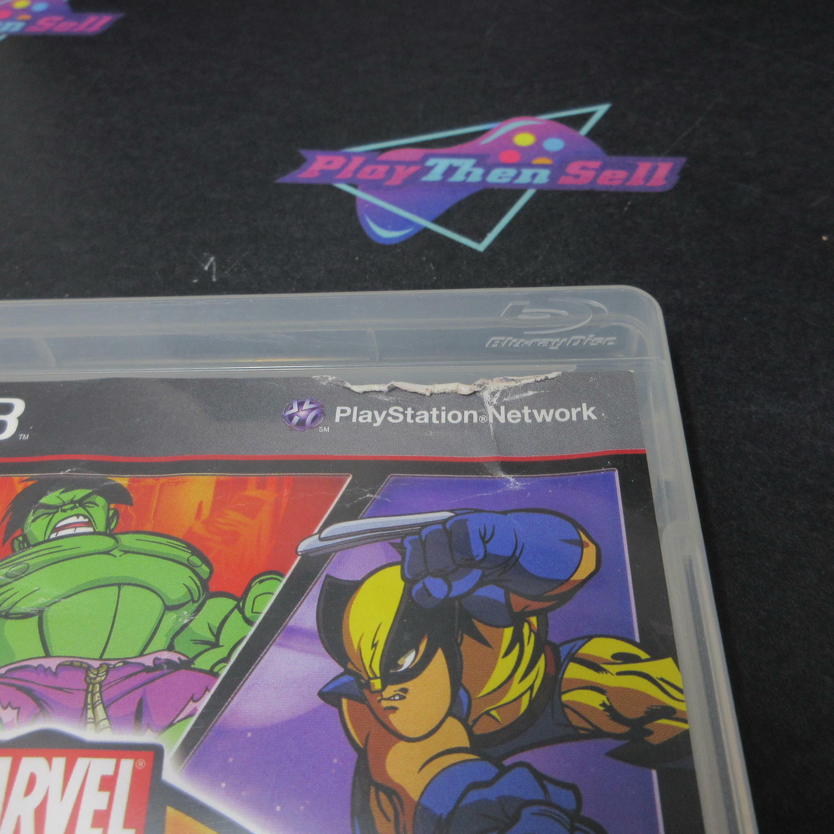 Marvel Super Hero Squad The Infinity Gauntlet PS3 PlayStation 3 AD/NM - Very Good