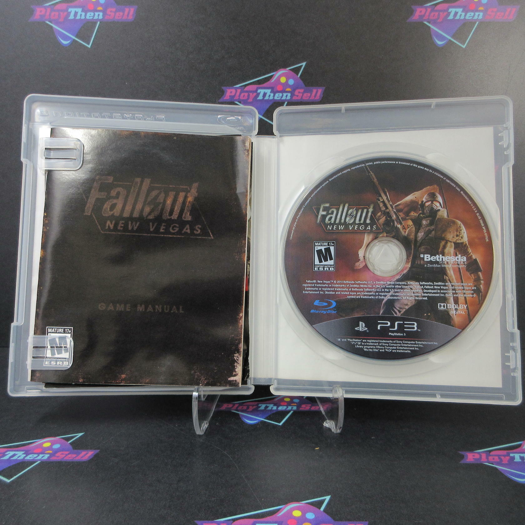 Fallout New Vegas PS3 PlayStation 3 AD/MD Complete CIB - Very Good
