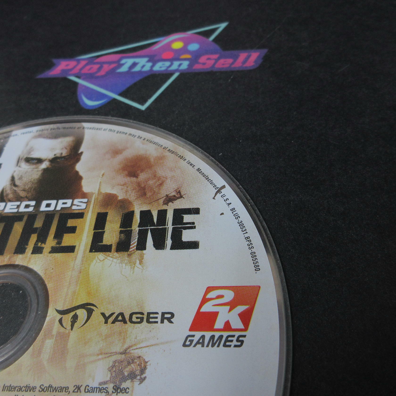 Spec Ops The Line PS3 PlayStation 3 AD/DD Complete CIB - Very Good