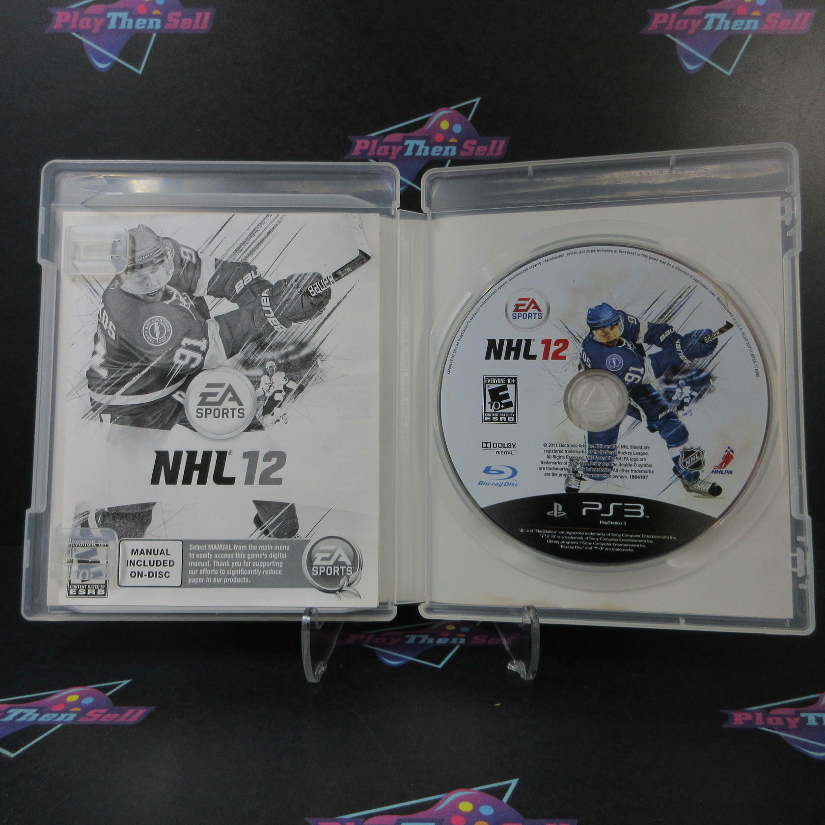 NHL 12 PS3 PlayStation 3 AD Complete CIB - Very Good