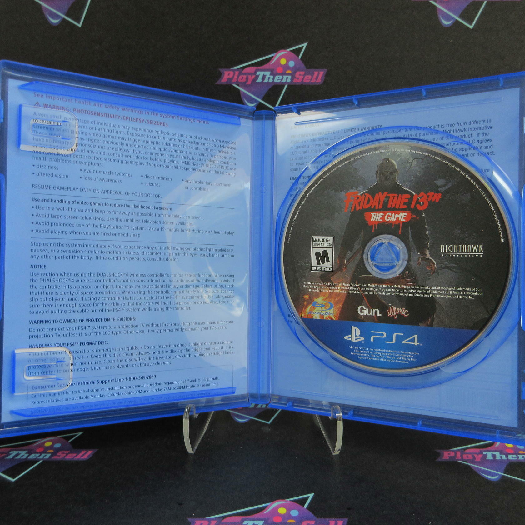 Friday The 13th The Game PS4 PlayStation 4 - Like New