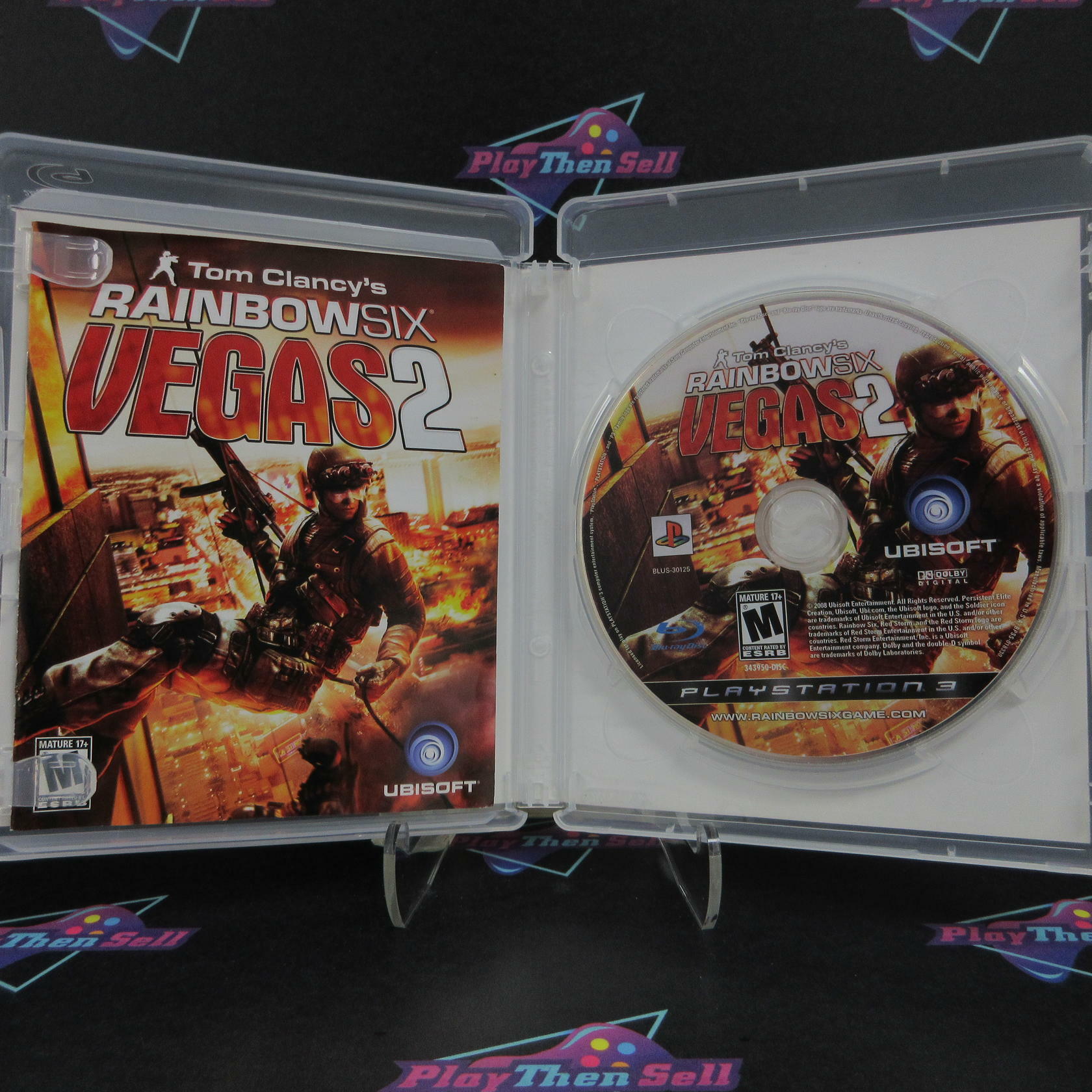 Tom Clancy's Rainbow Six Vegas 2 PS3 PlayStation 3 - Like New