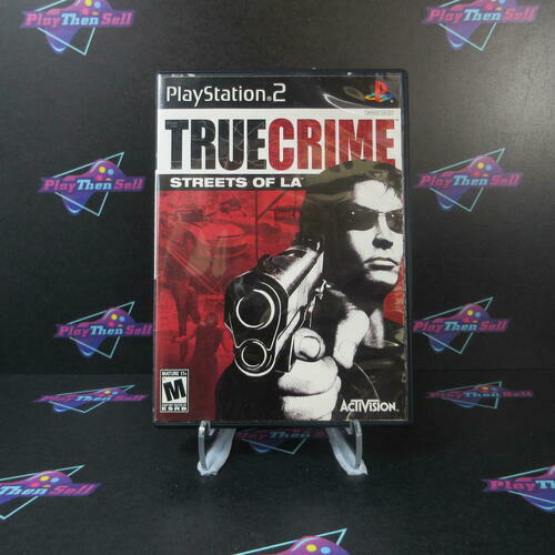 True Crime Streets of LA PS2 PlayStation 2 MD Complete CIB - Very Good