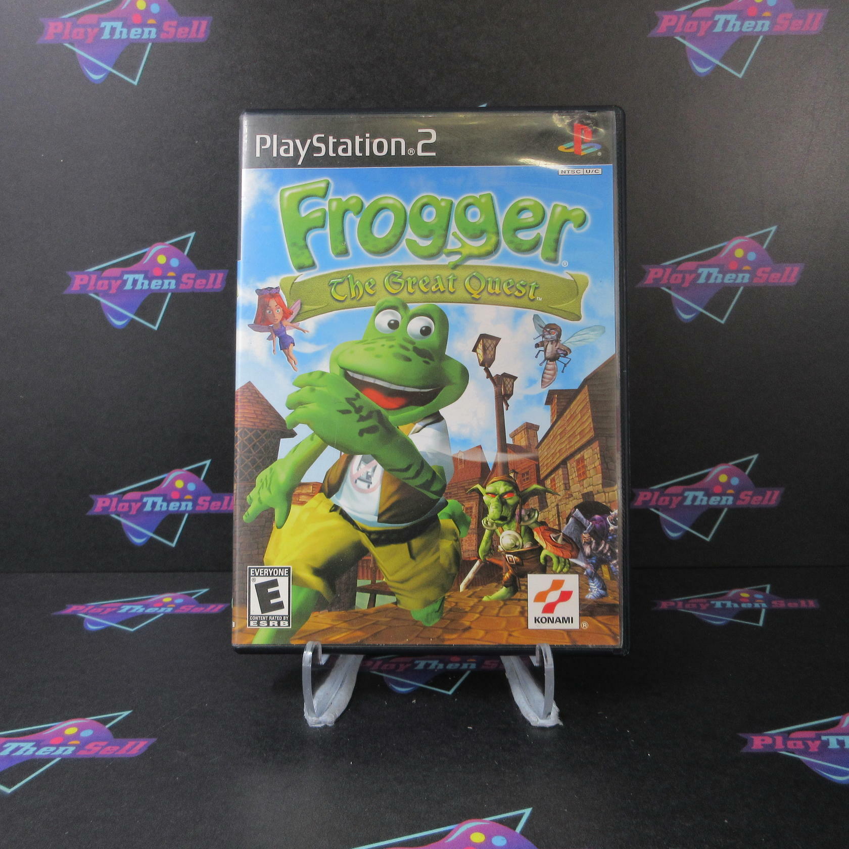 Frogger The Great Quest PS2 PlayStation 2 - Very Good