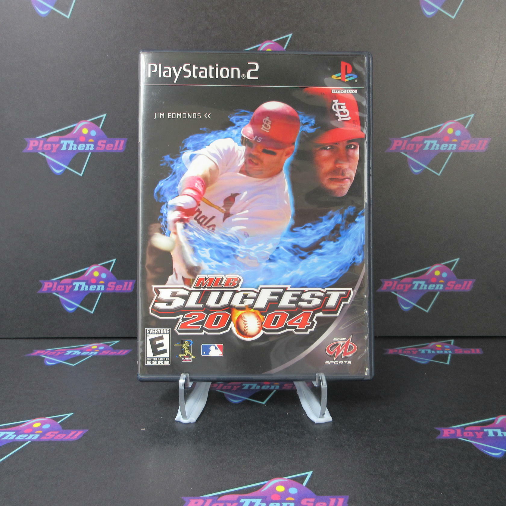 MLB Slugfest 2004 PS2 PlayStation 2 + Reg Card - Like New