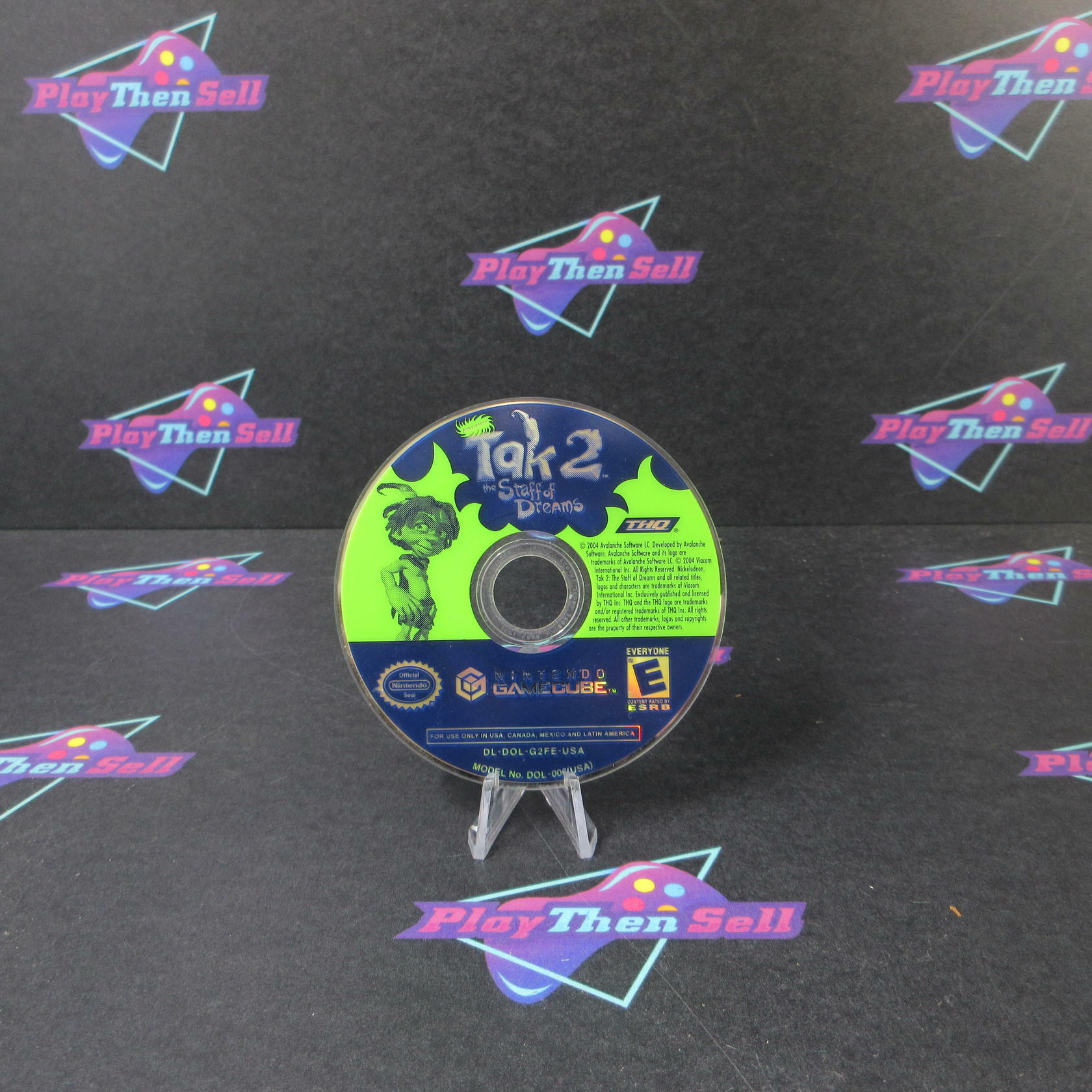Tak 2 The Staff of Dreams Nintendo Gamecube Disc Only Tested - Very Good