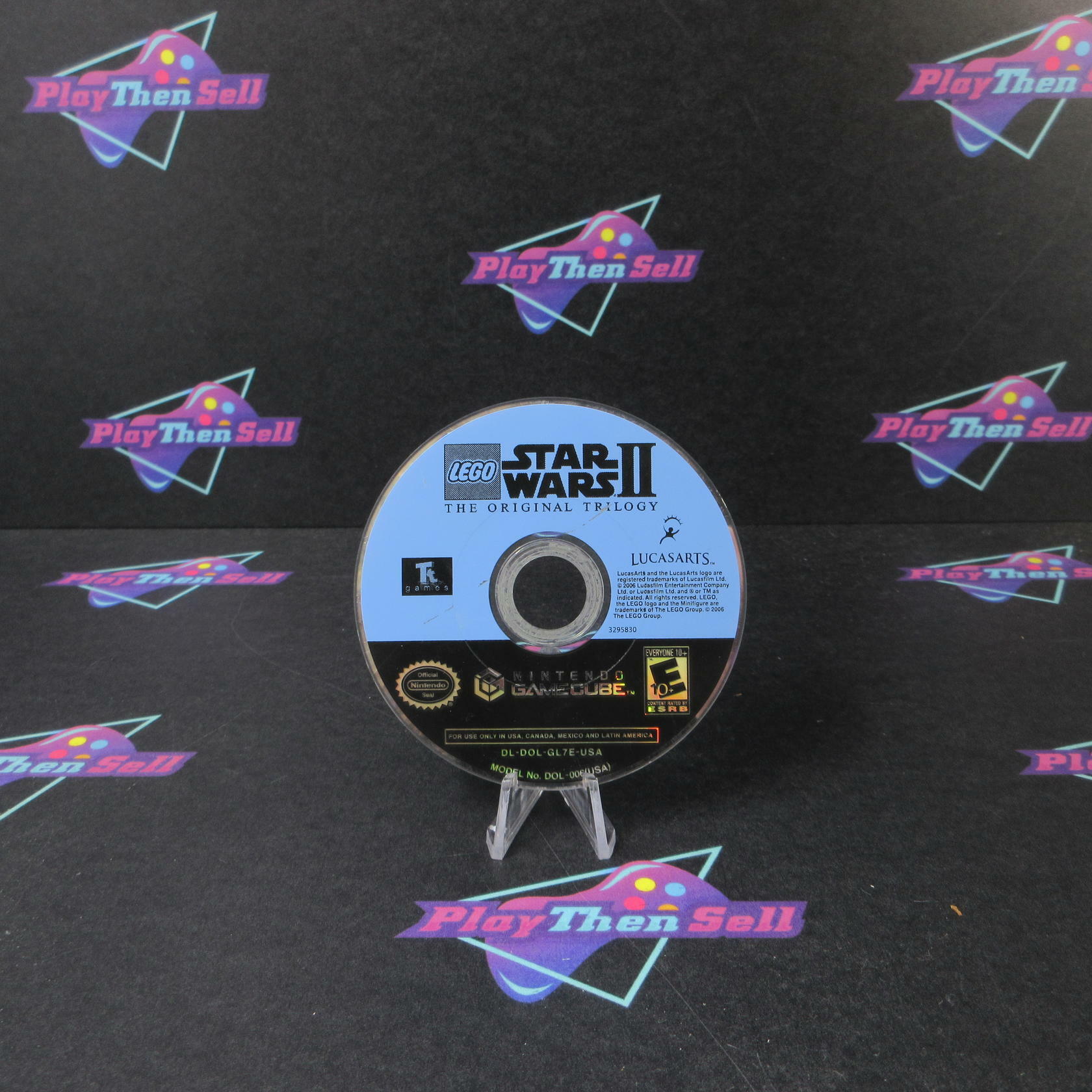 LEGO Star Wars II The Original Trilogy Nintendo GameCube Disc Only Tested - Very Good
