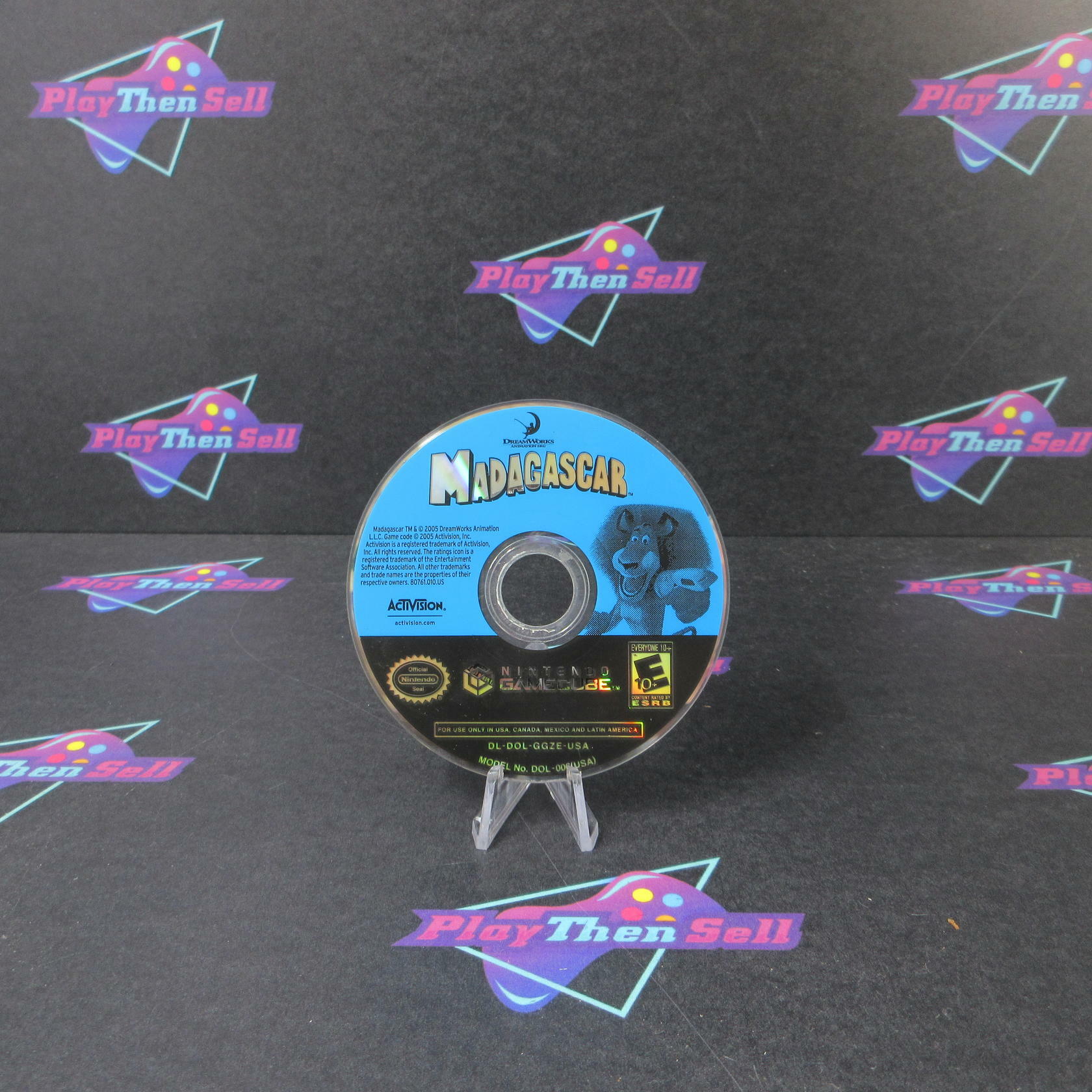 Madagascar Nintendo GameCube Disc Only Tested - Very Good
