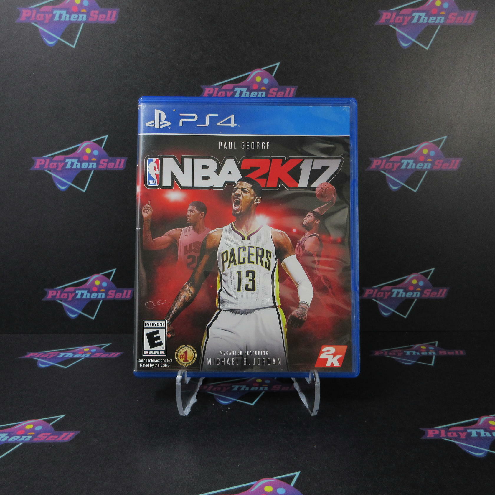 NBA 2K17 PlayStation 4 PS4 AD Complete CIB - Very Good
