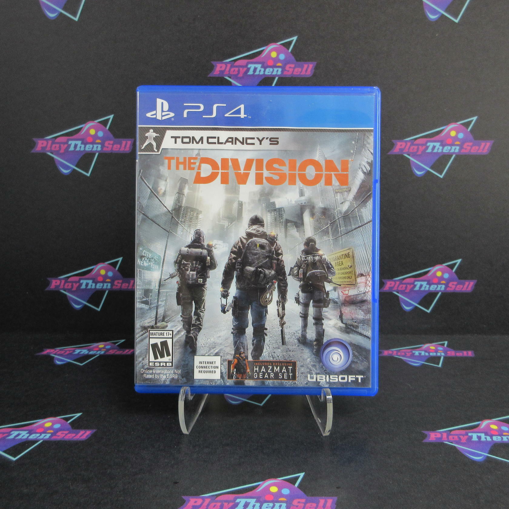 Tom Clancy's The Division PS4 PlayStation 4 AD Complete CIB - Very Good