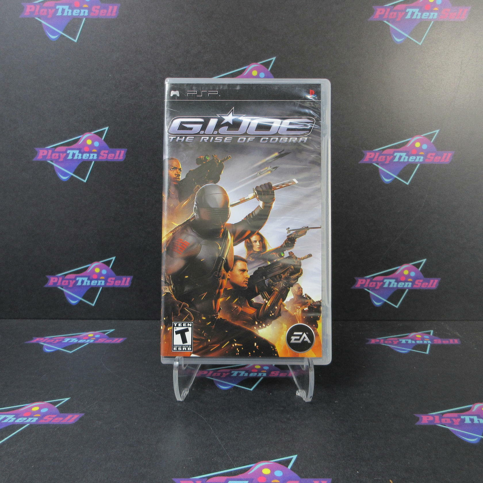 G.I. Joe The Rise of Cobra Sony PSP AD Complete CIB - Very Good