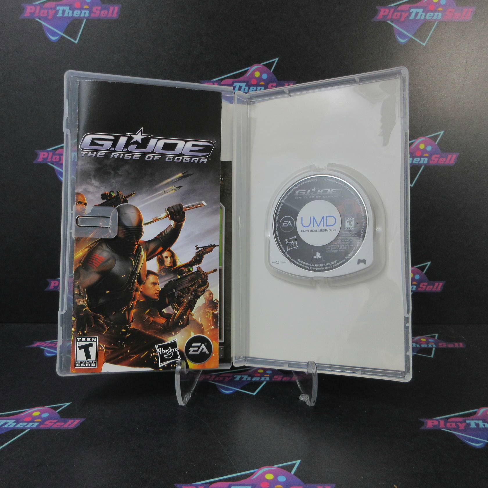 G.I. Joe The Rise of Cobra Sony PSP AD Complete CIB - Very Good
