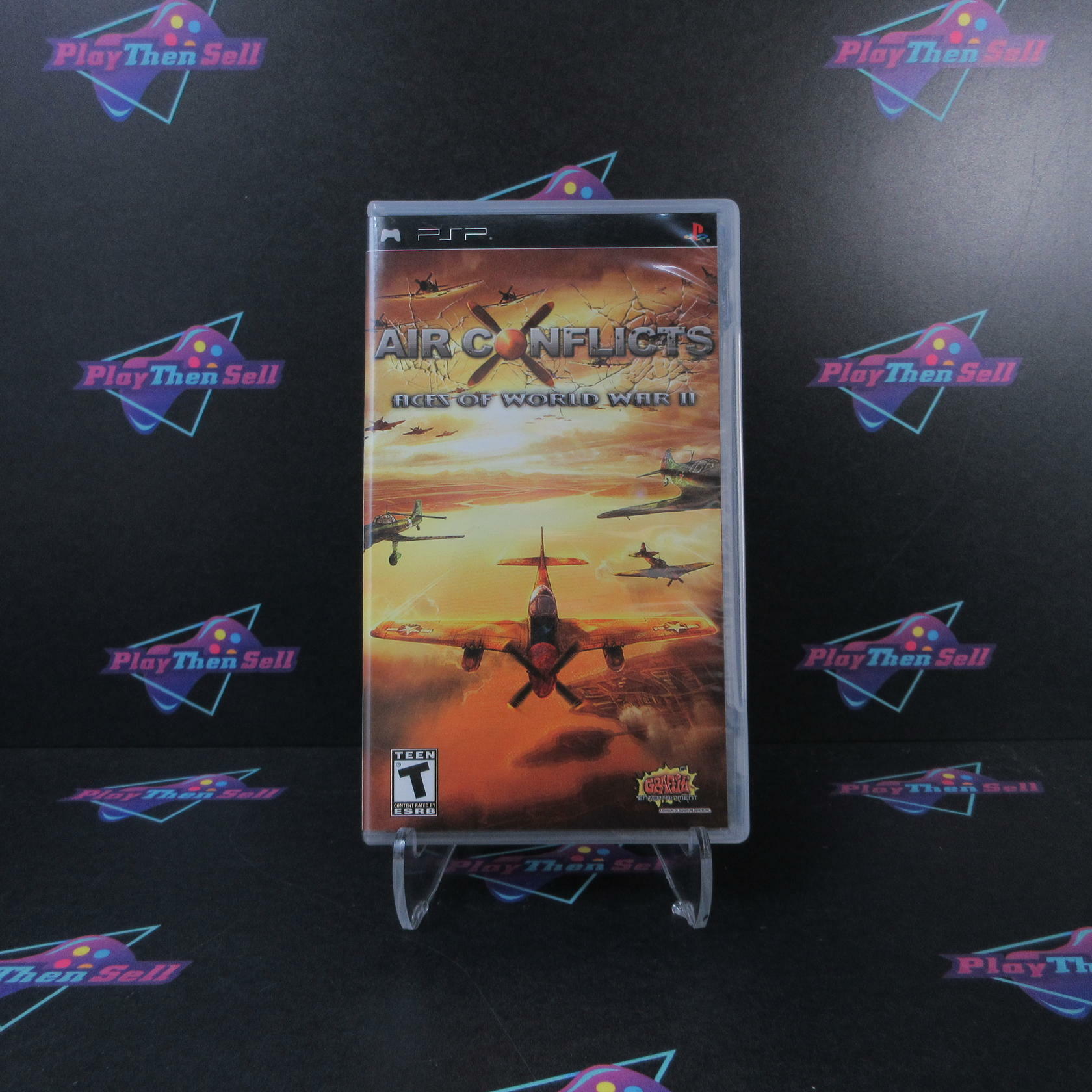Air Conflicts Aces of World War II Sony PSP Clear UMD - Like New