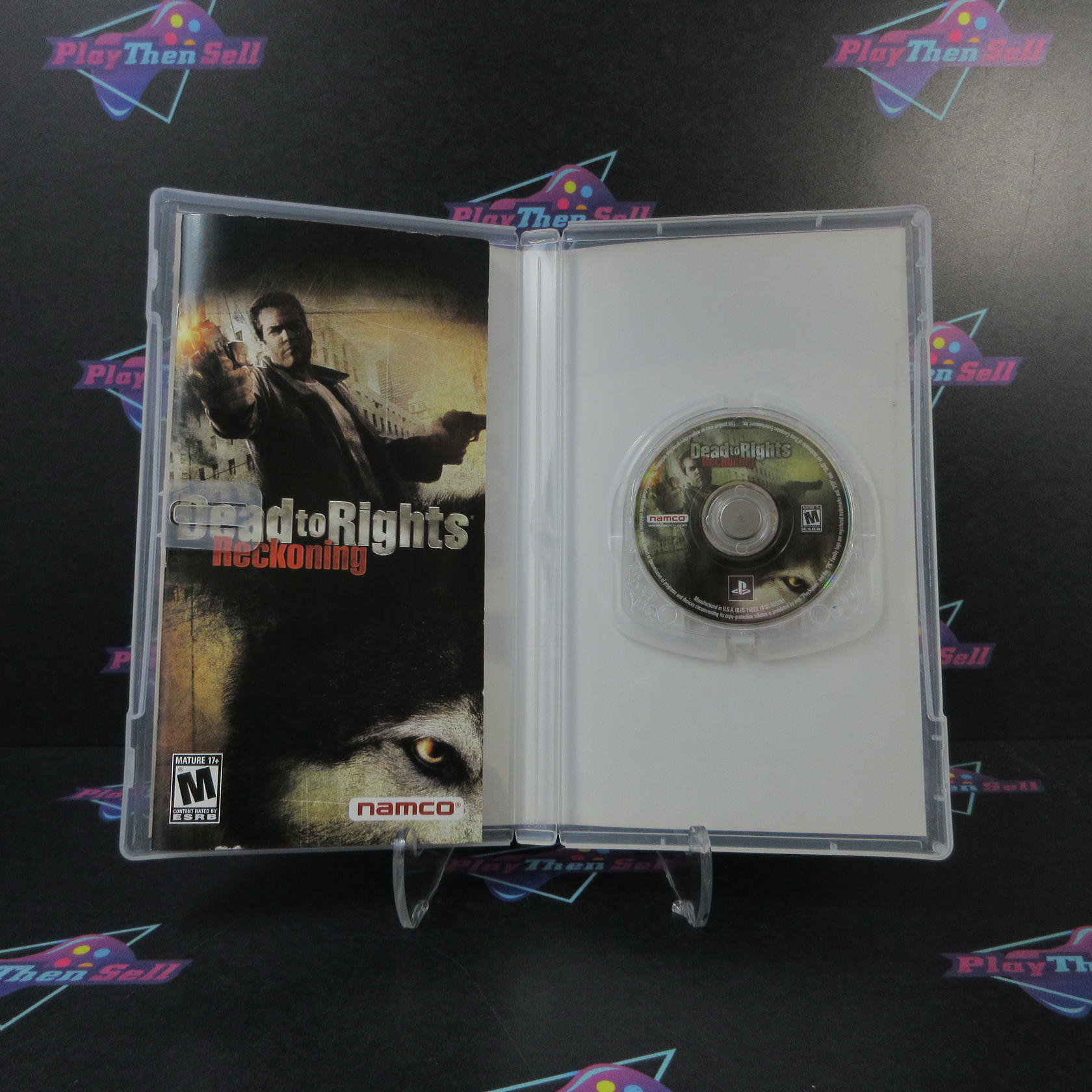 Dead To Rights Sony PSP Clear UMD - Like New