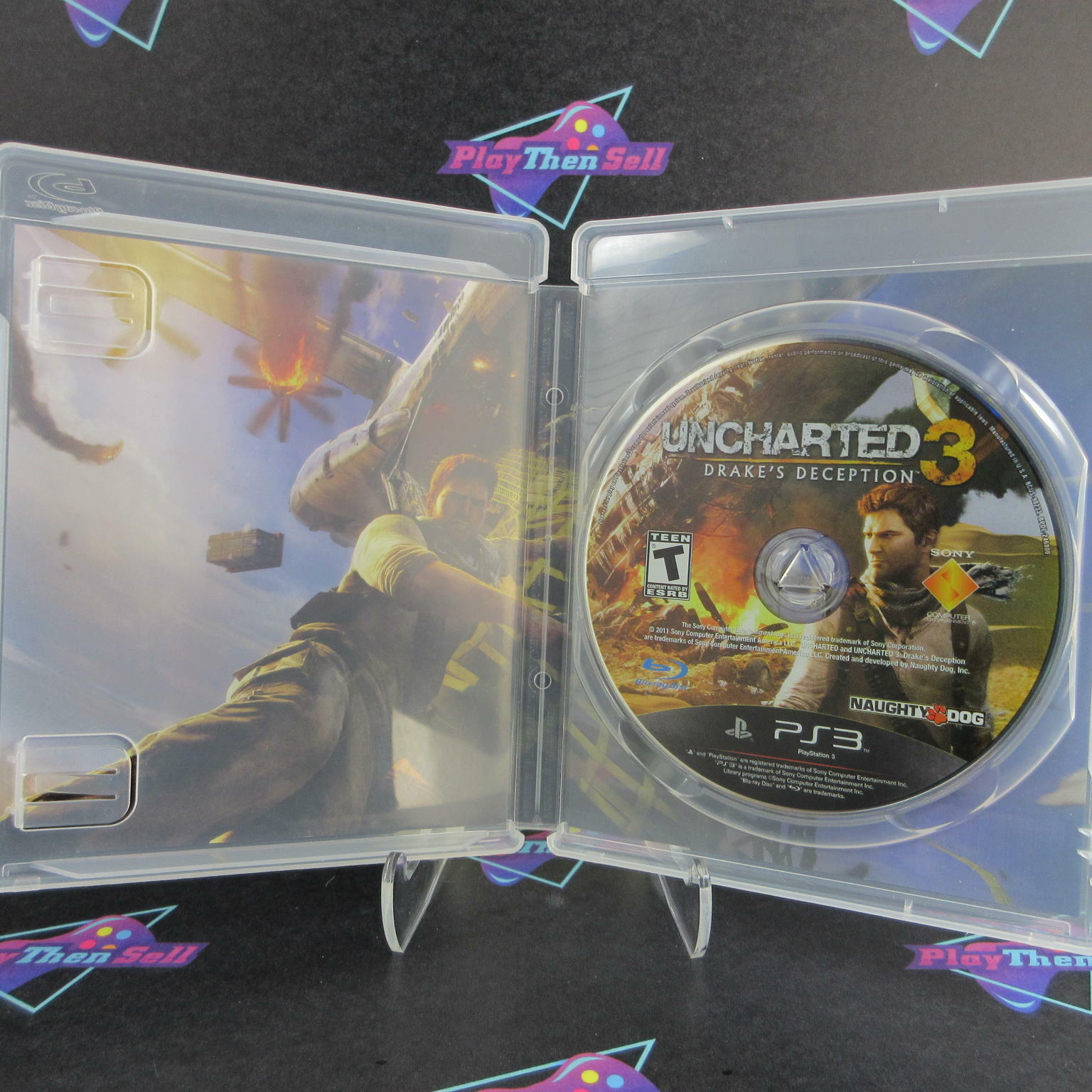 Uncharted 3 Drake's Deception PS3 PlayStation 3 - Very Good