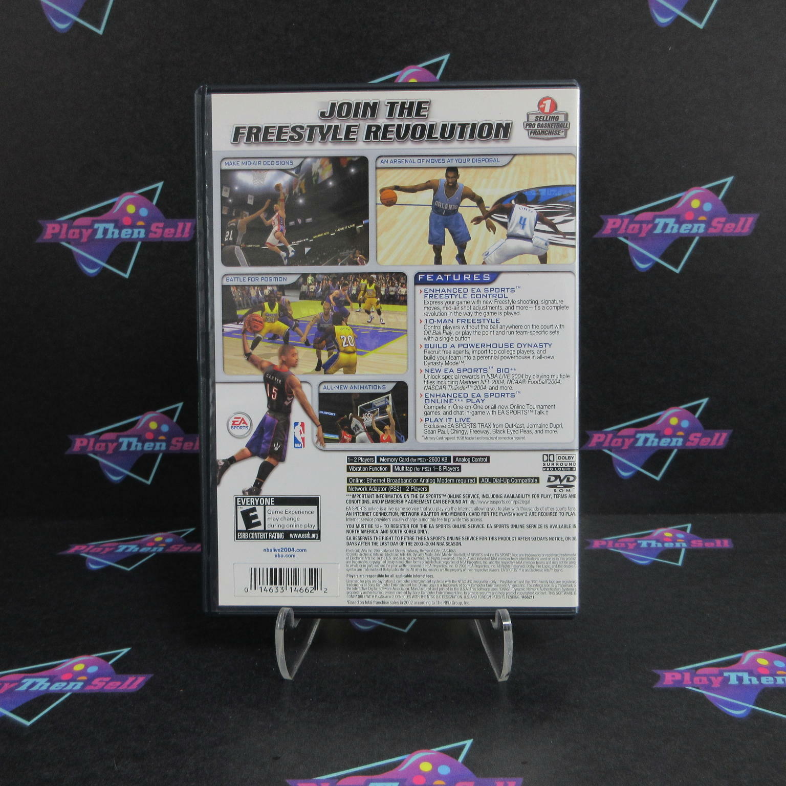 NBA Live 2004 PS2 PlayStation 2 - Like New