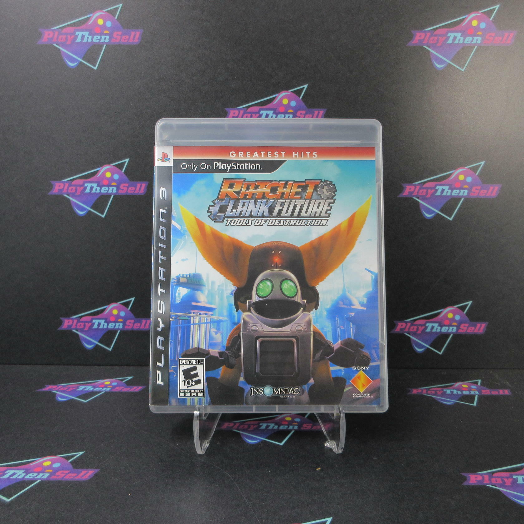 Ratchet and Clank Future Tools of Destruction PS3 GH + Reg Card Complete - Very Good