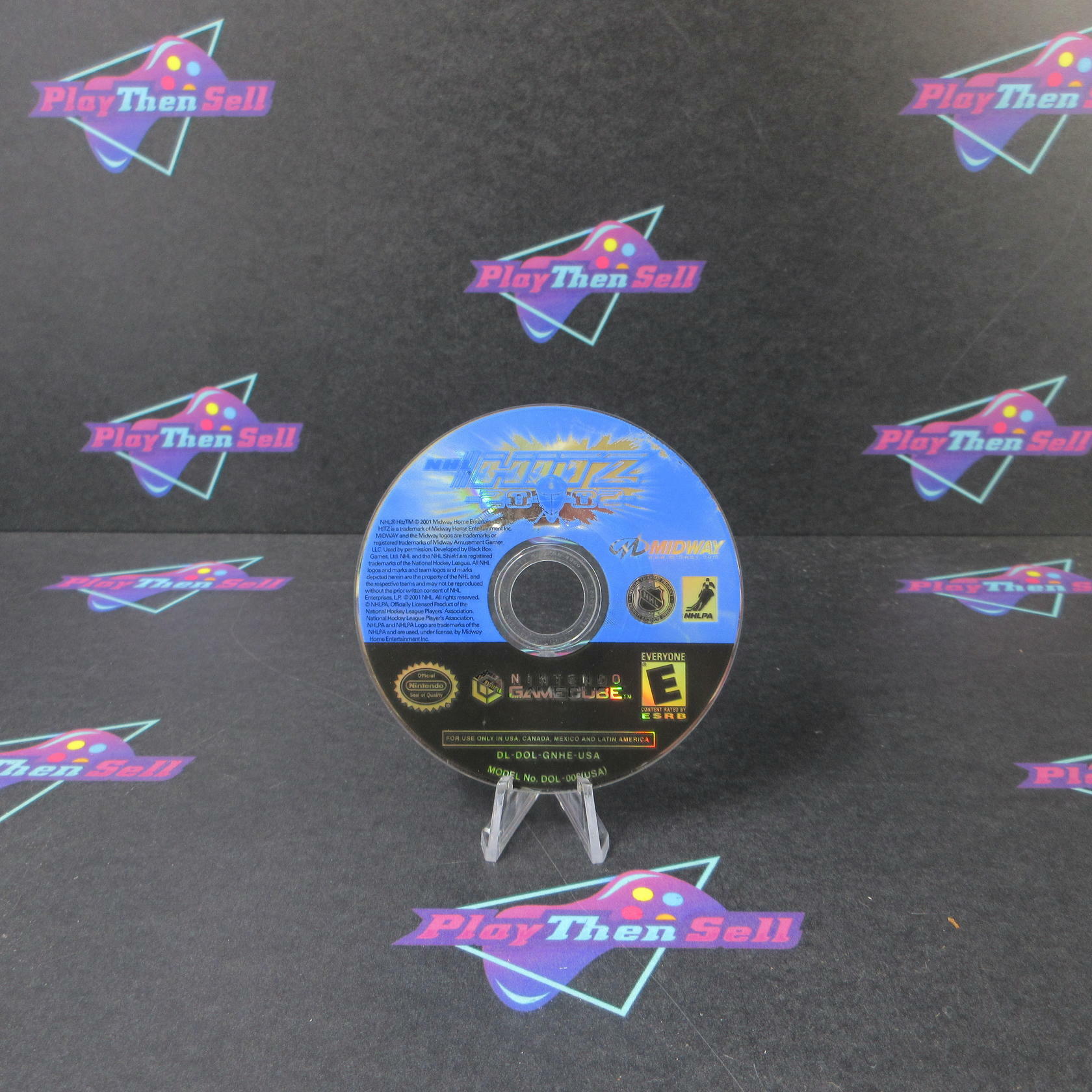 NHL Hitz 2002 Nintendo Gamecube Disc Only Tested - Very Good