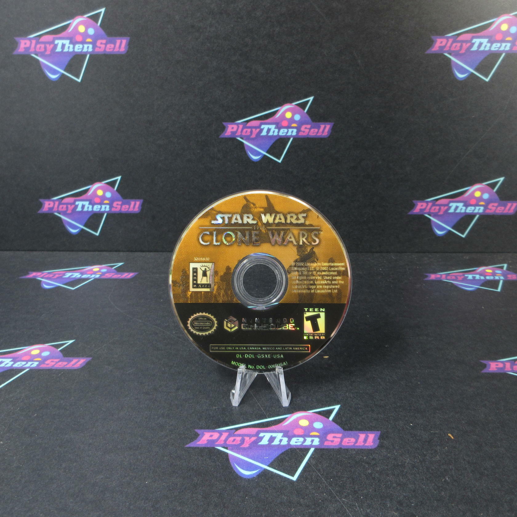 Star Wars The Clone Wars Nintendo GameCube Disc Only Tested - Very Good