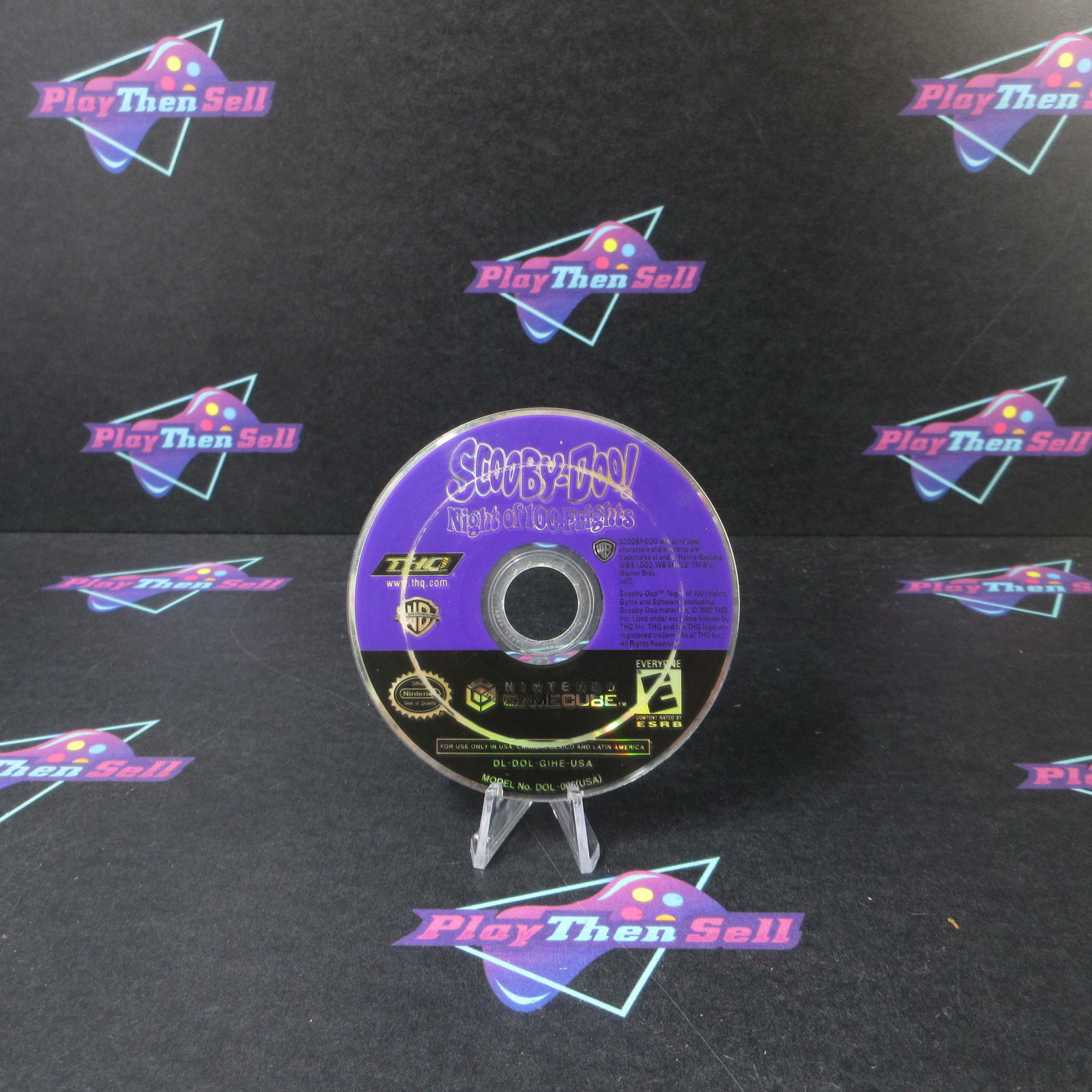 Scooby Doo Night of 100 Frights Nintendo Gamecube DD Disc Only Tested - Very Good