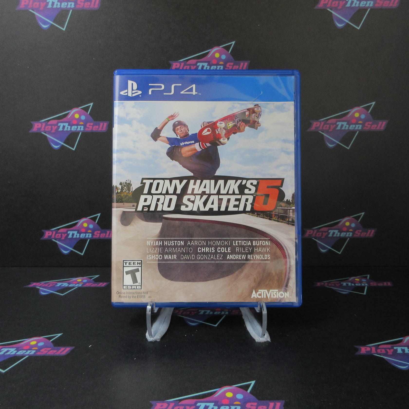 Tony Hawk's Pro Skater 5 PS4 PlayStation 4 AD Complete CIB - Very Good
