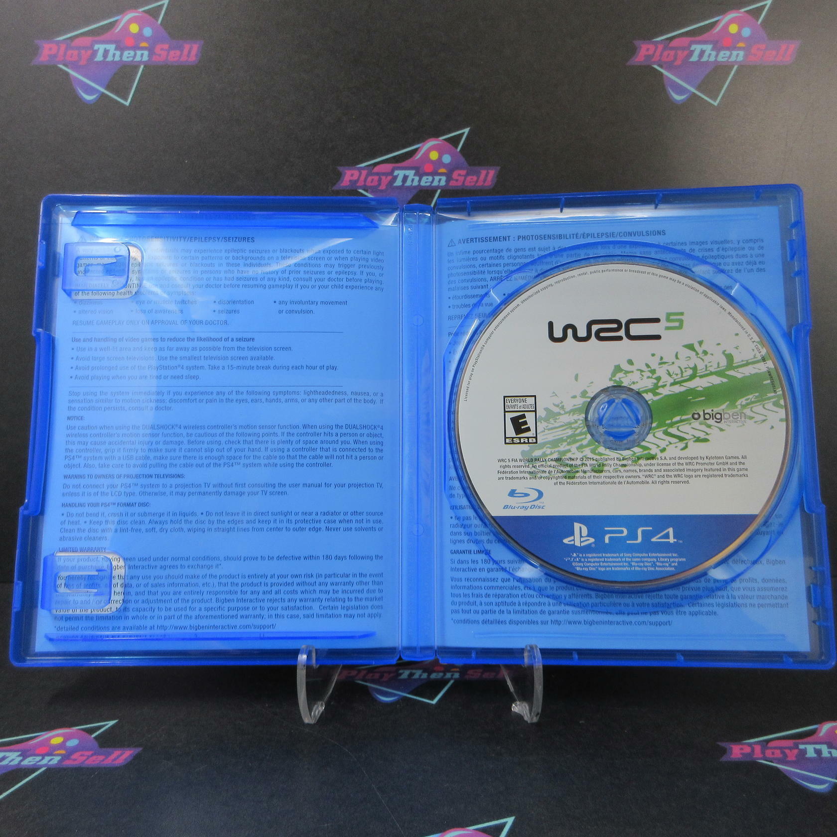 WRC 5 PS4 PlayStation 4 - Like New