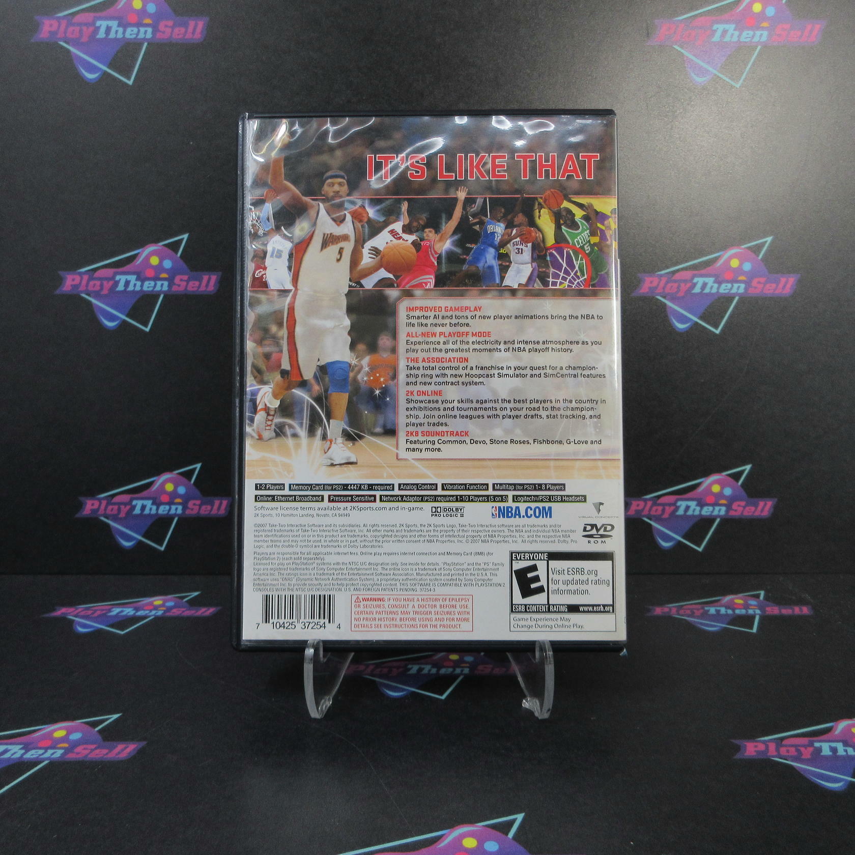 NBA 2K8 PS2 PlayStation 2 - Like New