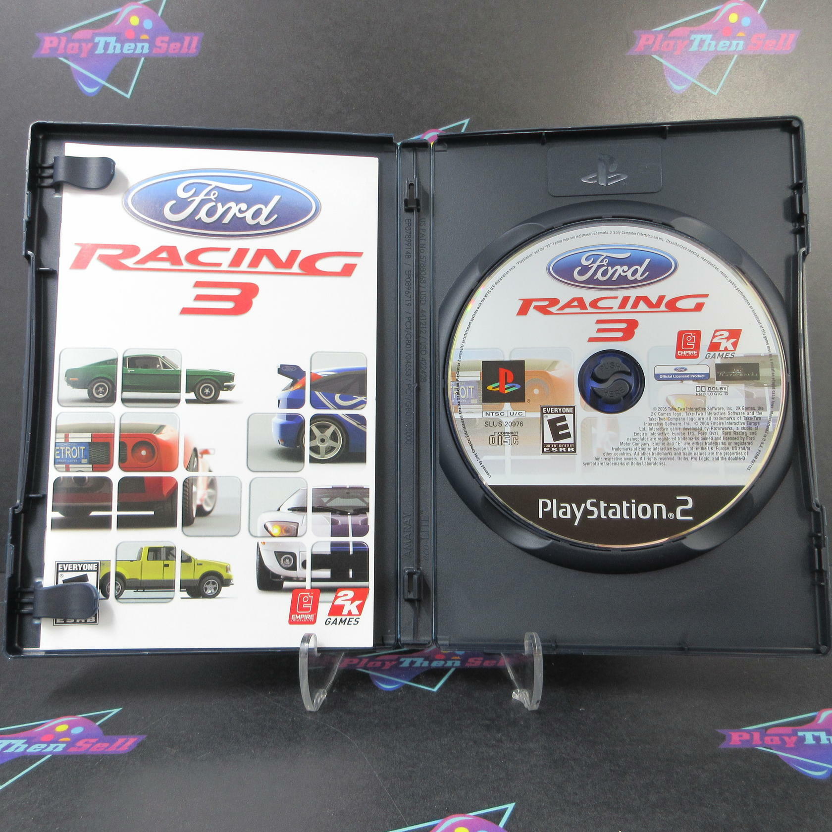 Ford Racing 3  PS2 PlayStation 2 + Reg Card - Like New