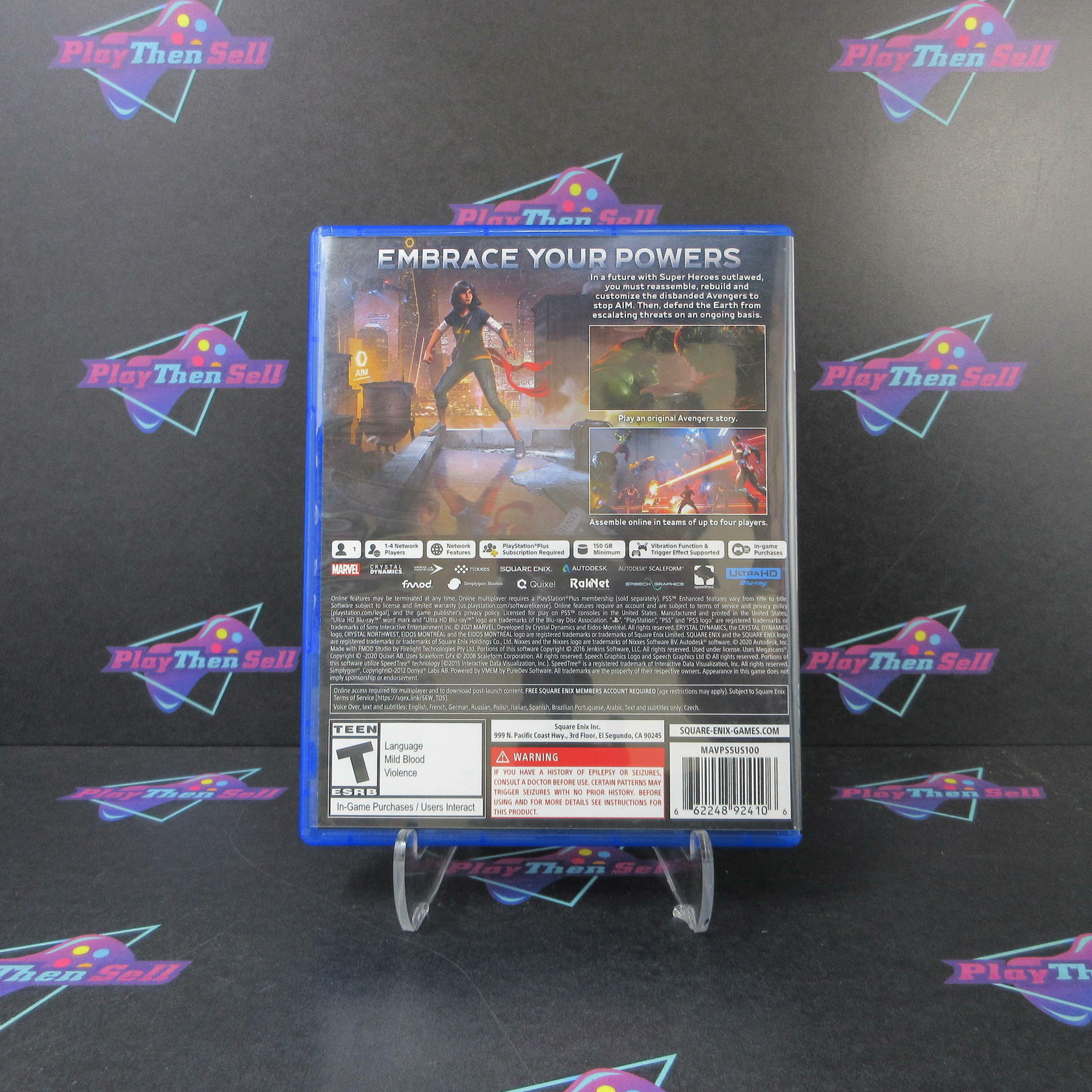 Marvel's Avengers PS5 PlayStation 5 - Like New