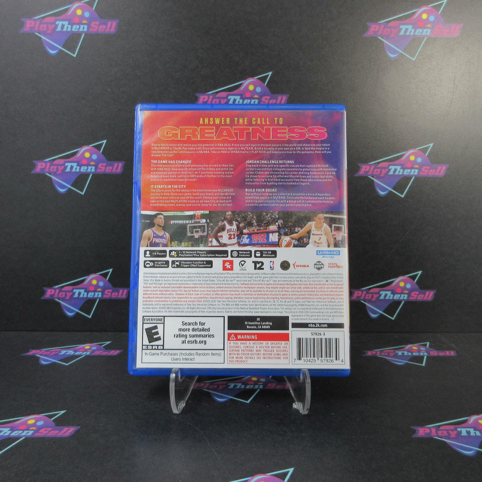 NBA 2K23 PS5 PlayStation 5 AD Complete CIB - Very Good