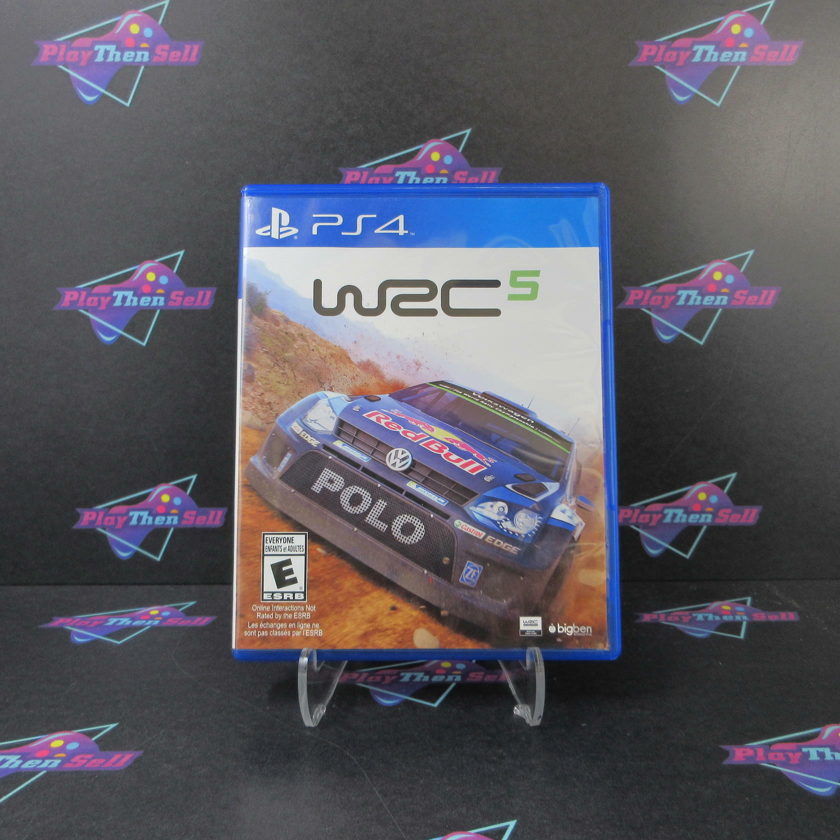 WRC 5 PS4 PlayStation 4 - Like New