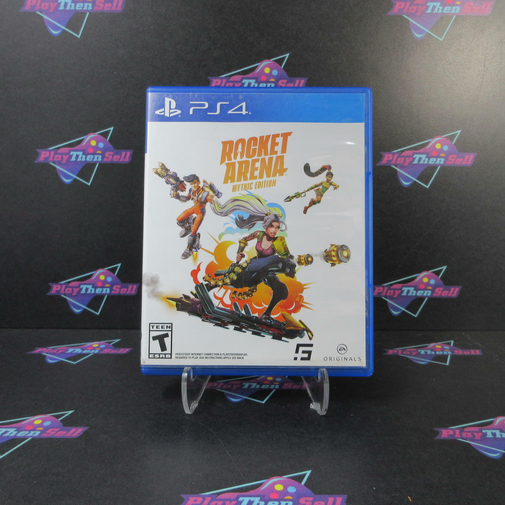 Rocket Arena Mythic Edition PS4 PlayStation 4 AD Complete CIB - Very Good