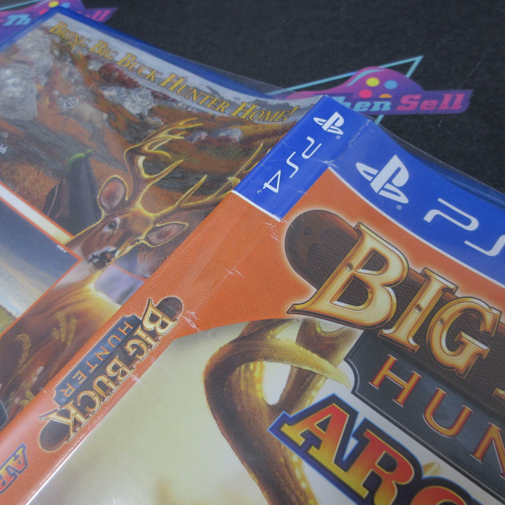 Big Buck Hunter Arcade PS4 PlayStation 4 AD Complete CIB - Very Good