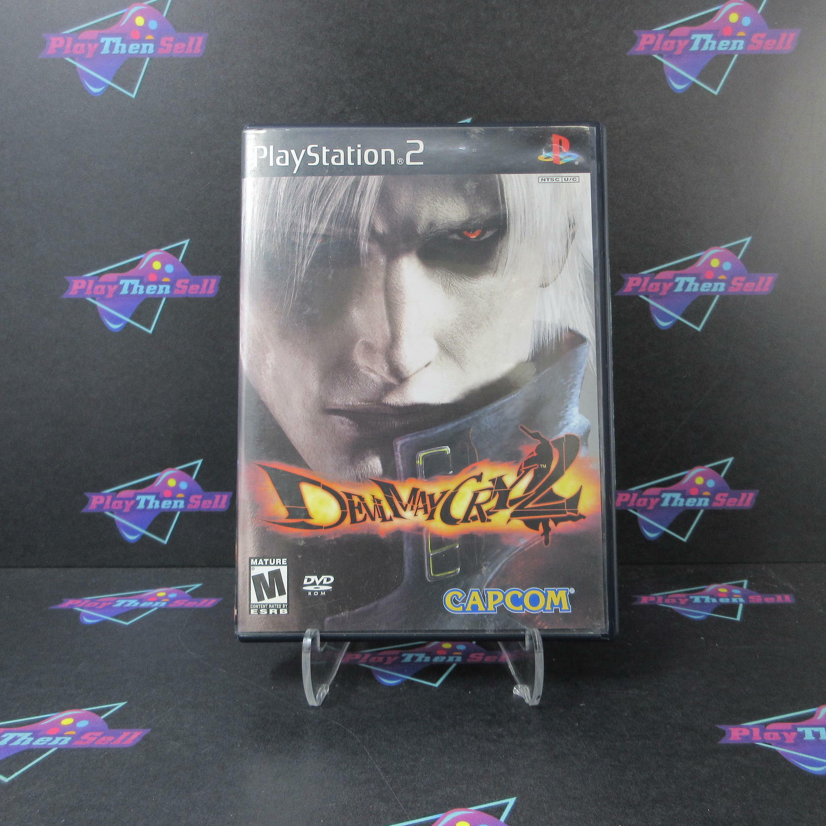 Devil May Cry 2 PS2 PlayStation 2 AD Complete CIB - Very Good