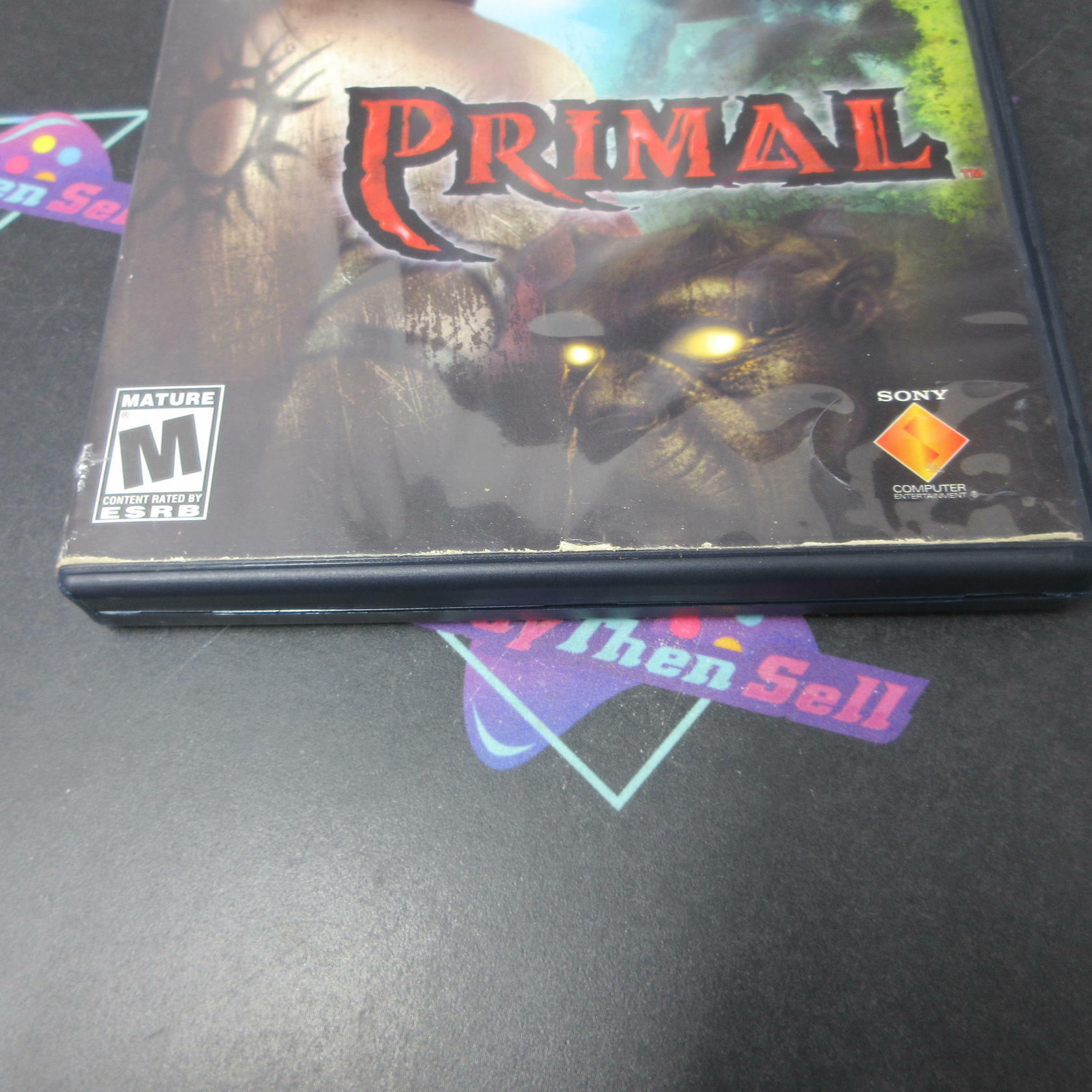 Primal PS2 PlayStation 2 AD/NM - Very Good