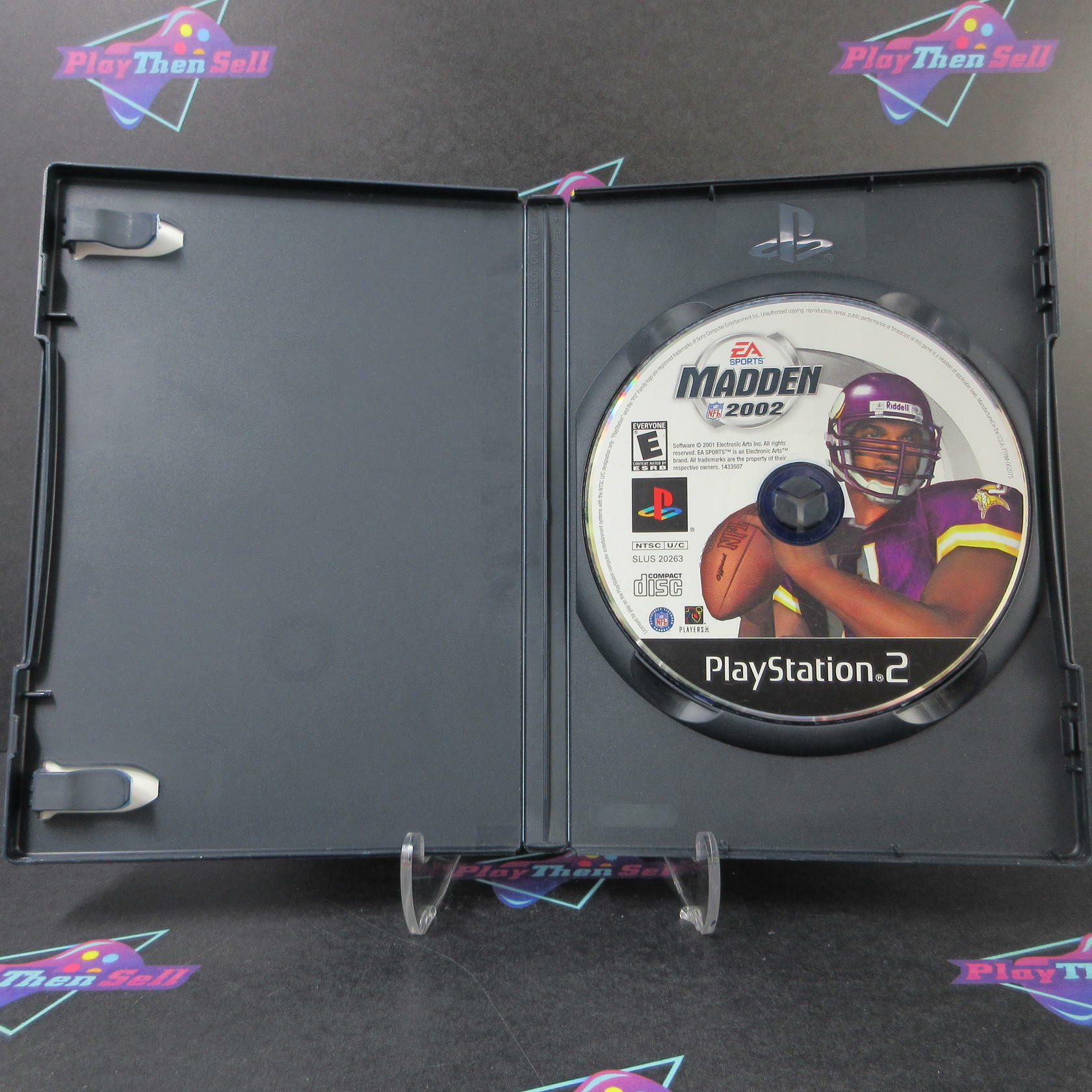 Madden NFL 2002 PS2 PlayStation 2 AD/NM - Very Good