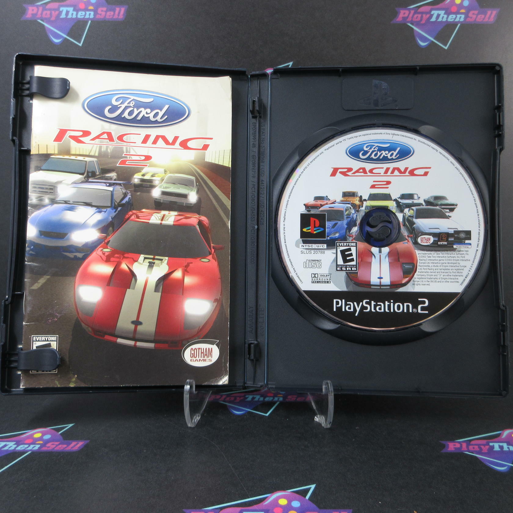 Ford Racing 2 PS2 PlayStation 2 MD Complete CIB - Very Good